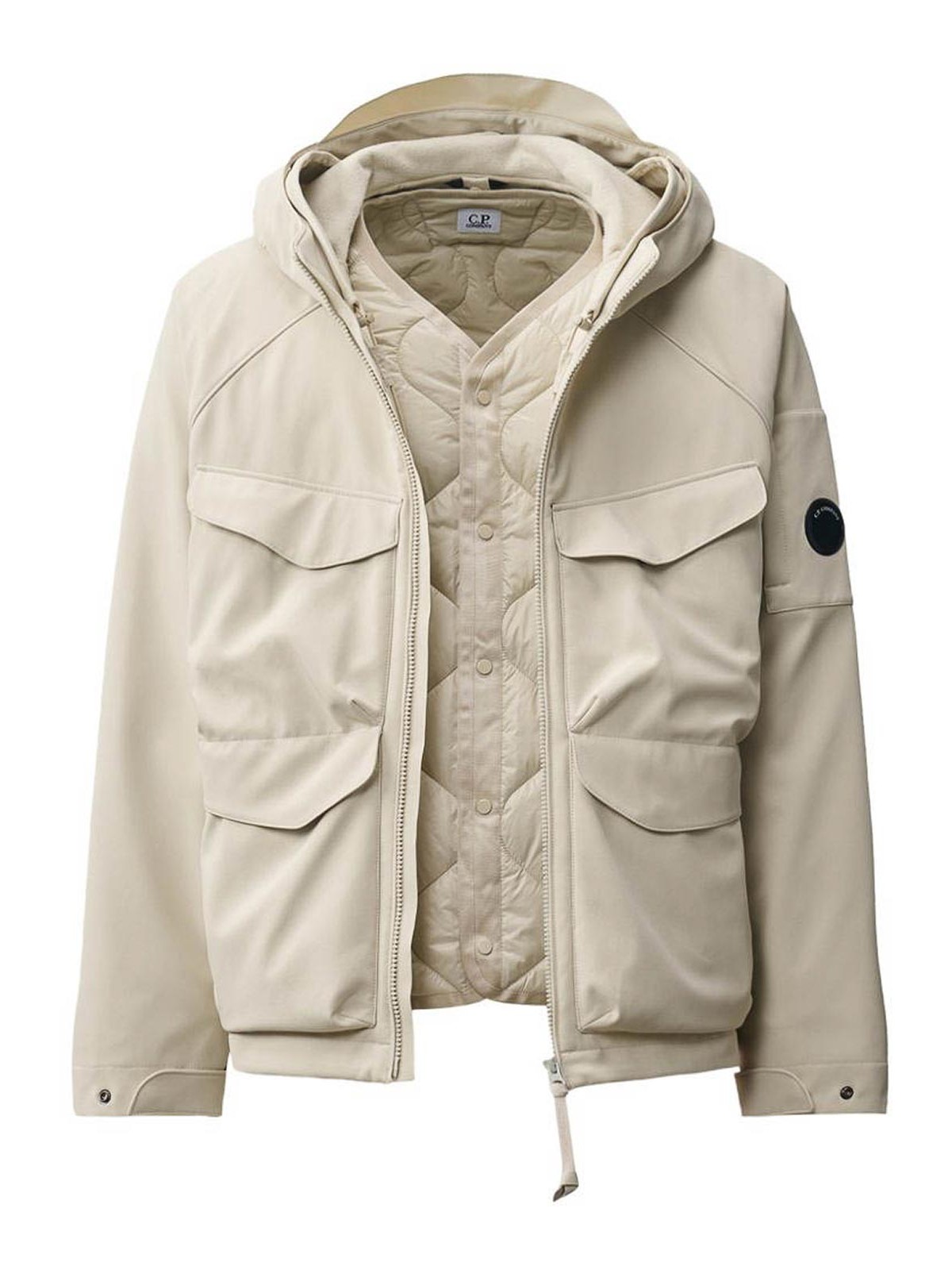 C. P. Company Manteau Court - Vert Clair