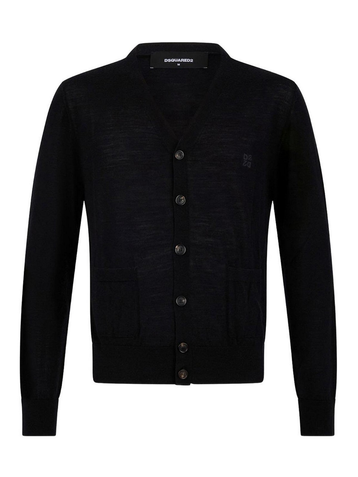 Dsquared2 Pull Col Rond - Noir