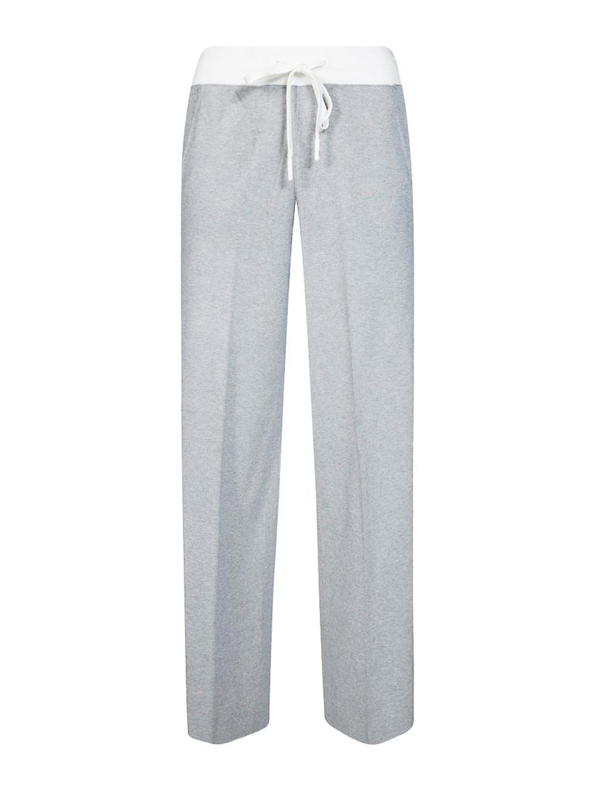Elisabetta Franchi Pantalons Décontractés - Gris