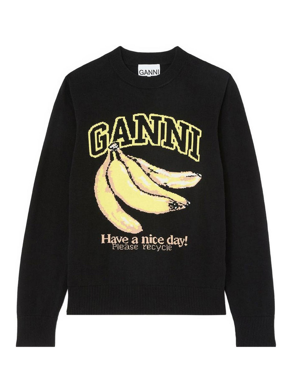 Ganni Sweat-Shirts - Noir