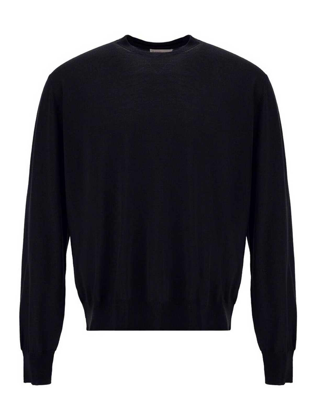 Herno Pull Col Rond - Bleu Foncé