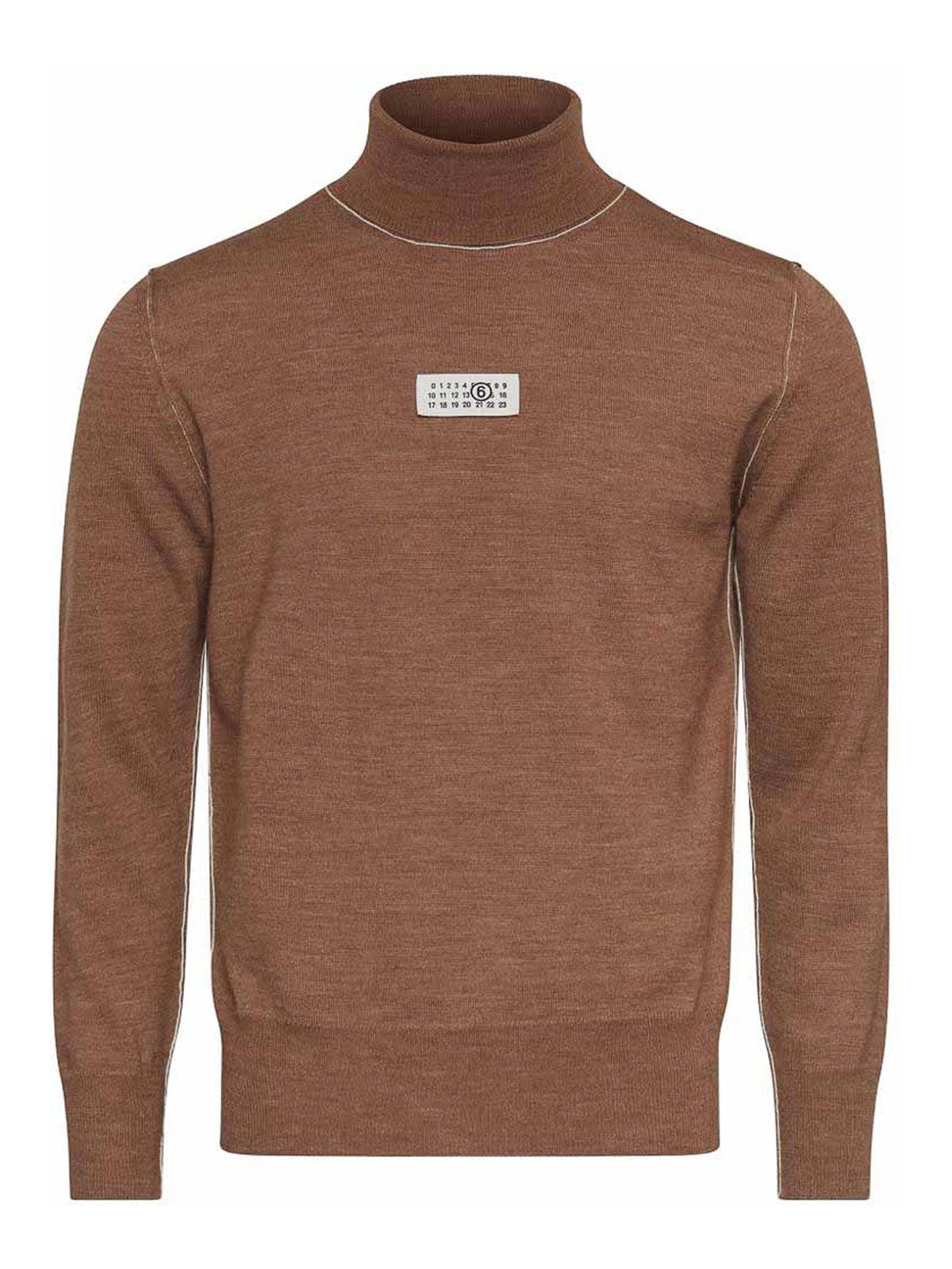 MM6 Maison Margiela Pull Col Rond - Aucun