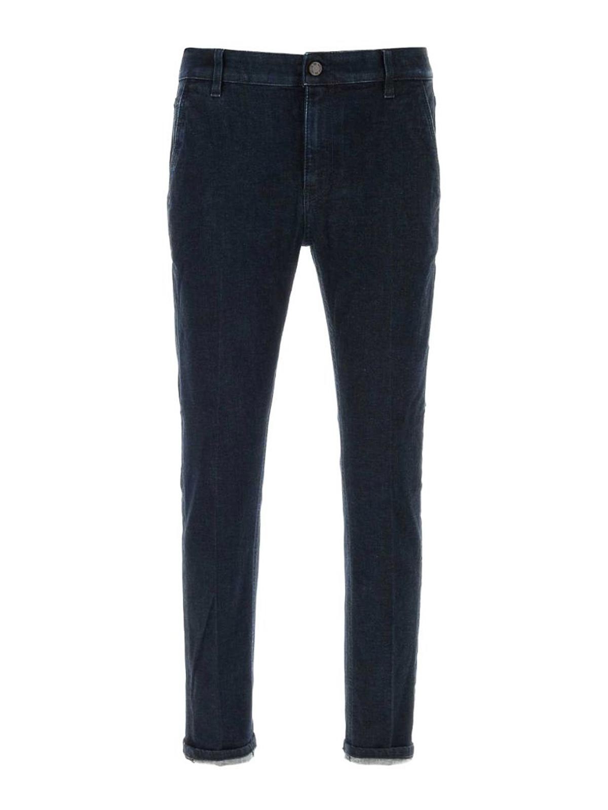 Pt Torino Pantalons Décontractés - Denim