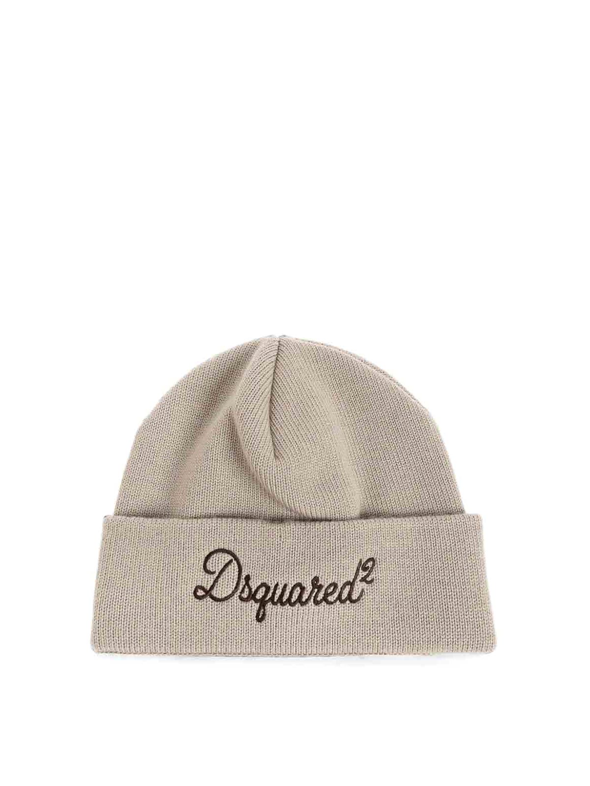Dsquared2 Chapeau - Beige Clair