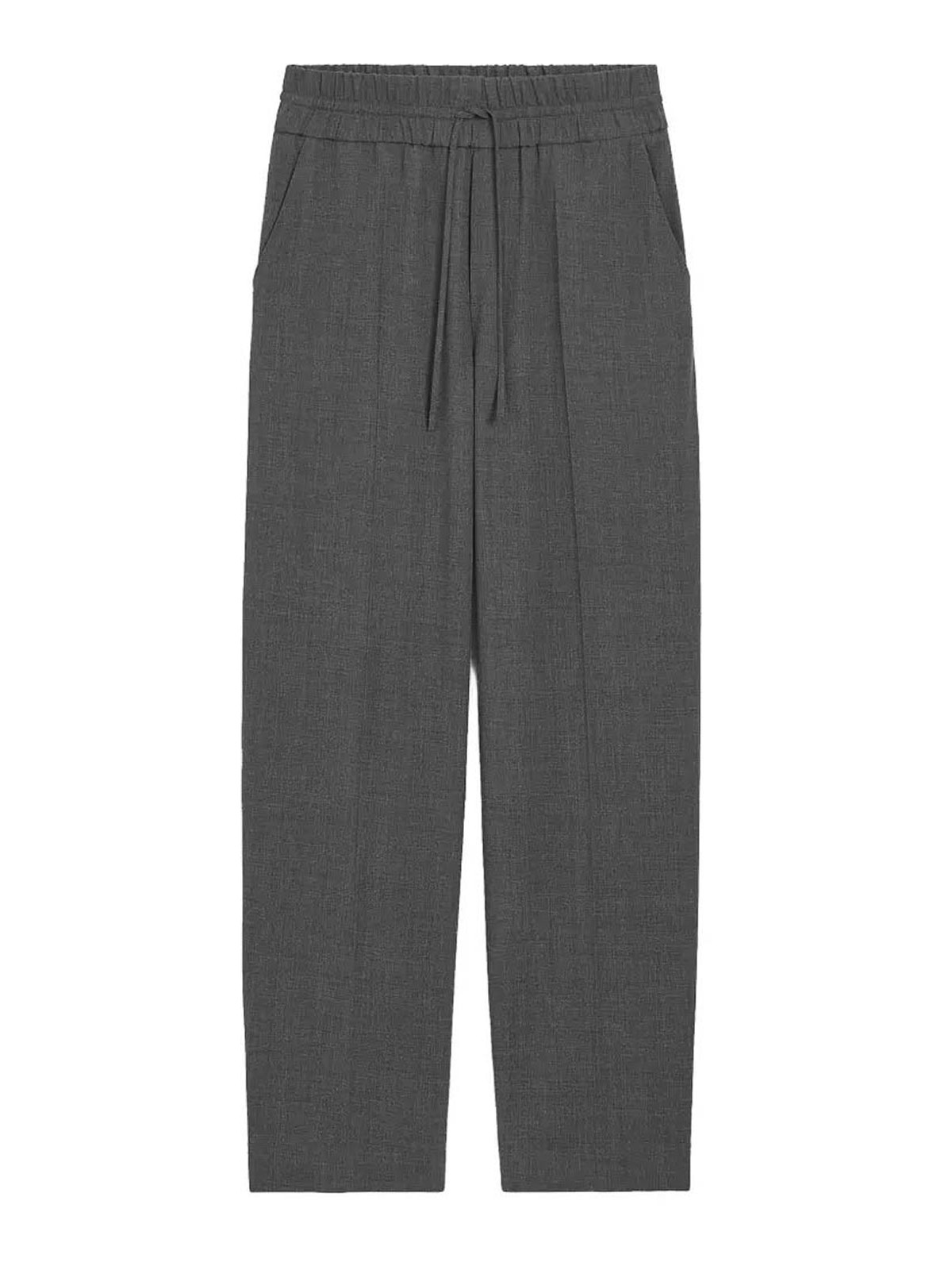 Ami Paris Pantalons Décontractés - Gris