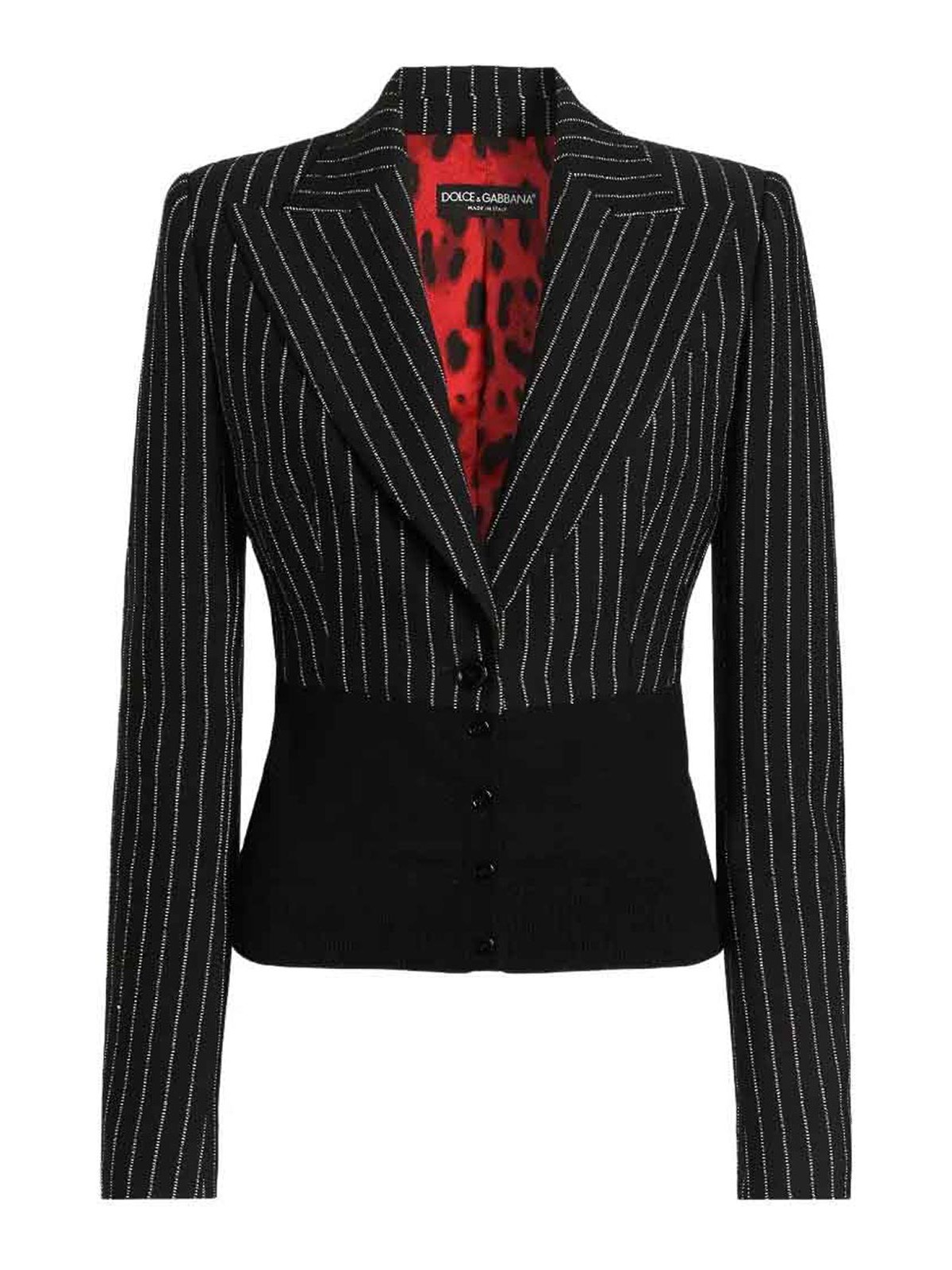 Dolce & Gabbana Veste Casual - Noir