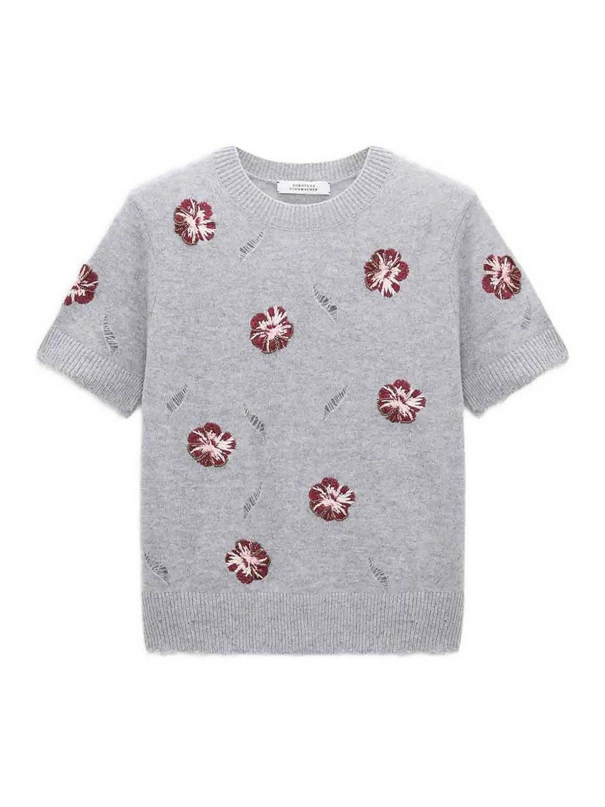 Dorothee Schumacher Pull Col Rond - Gris