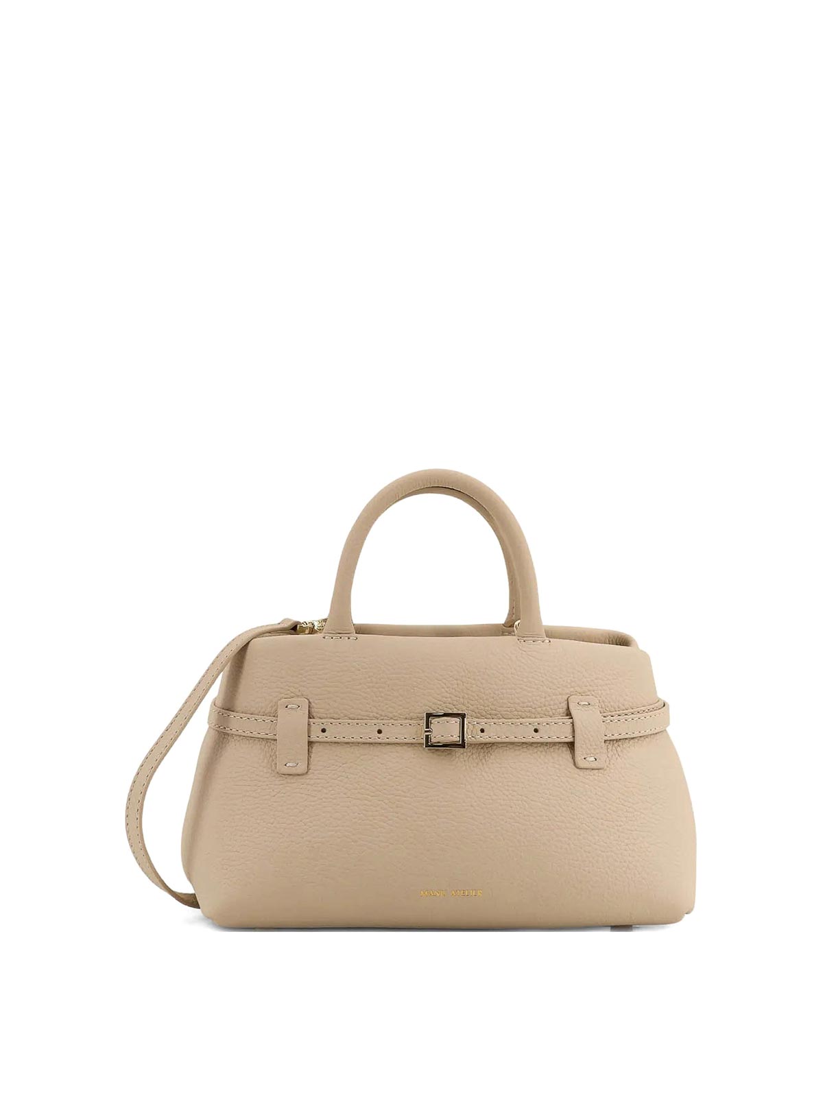 Manu Atelier Sac Porté Épaule - Beige