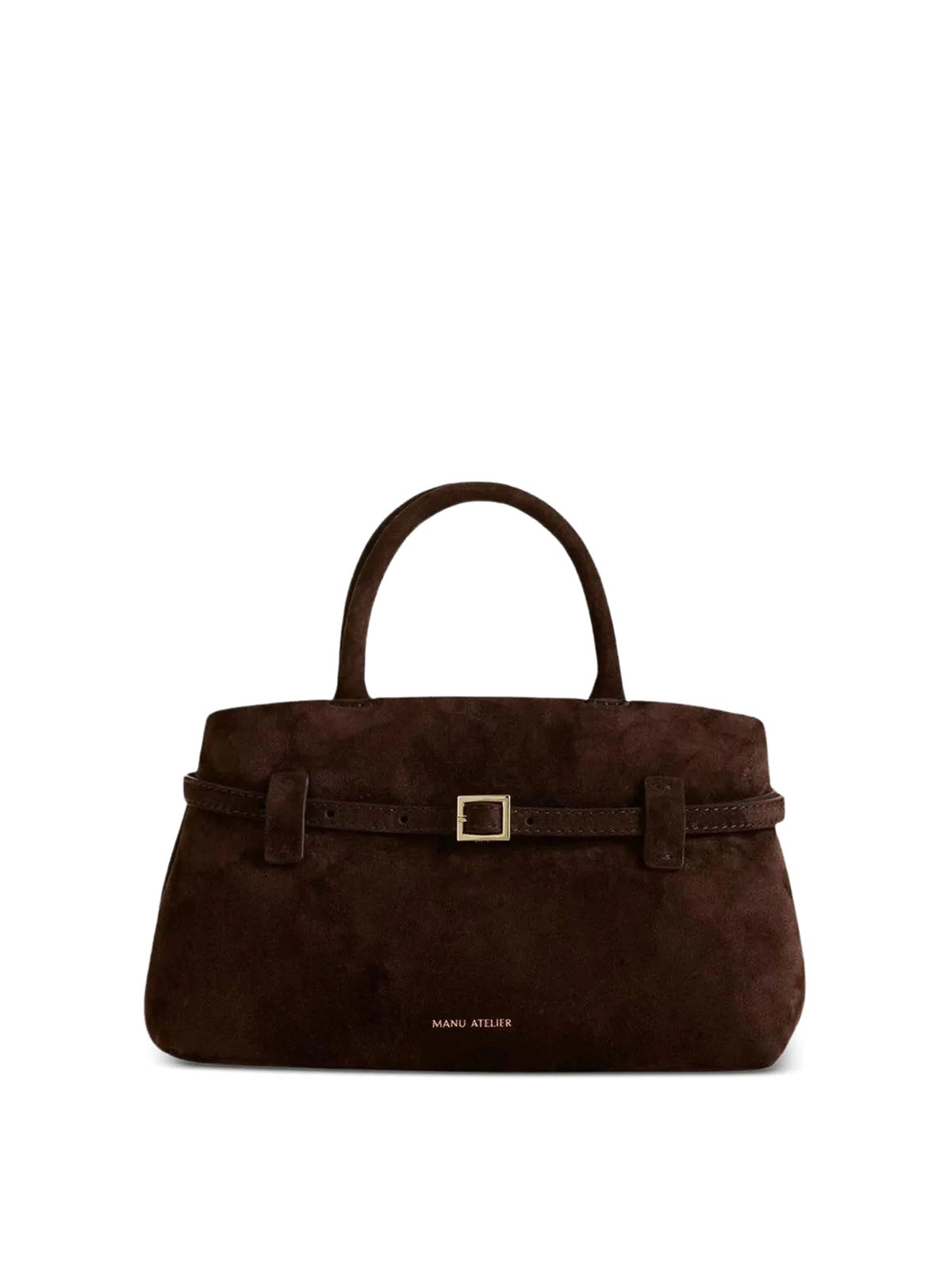 Manu Atelier Sac Porté Épaule - Marron
