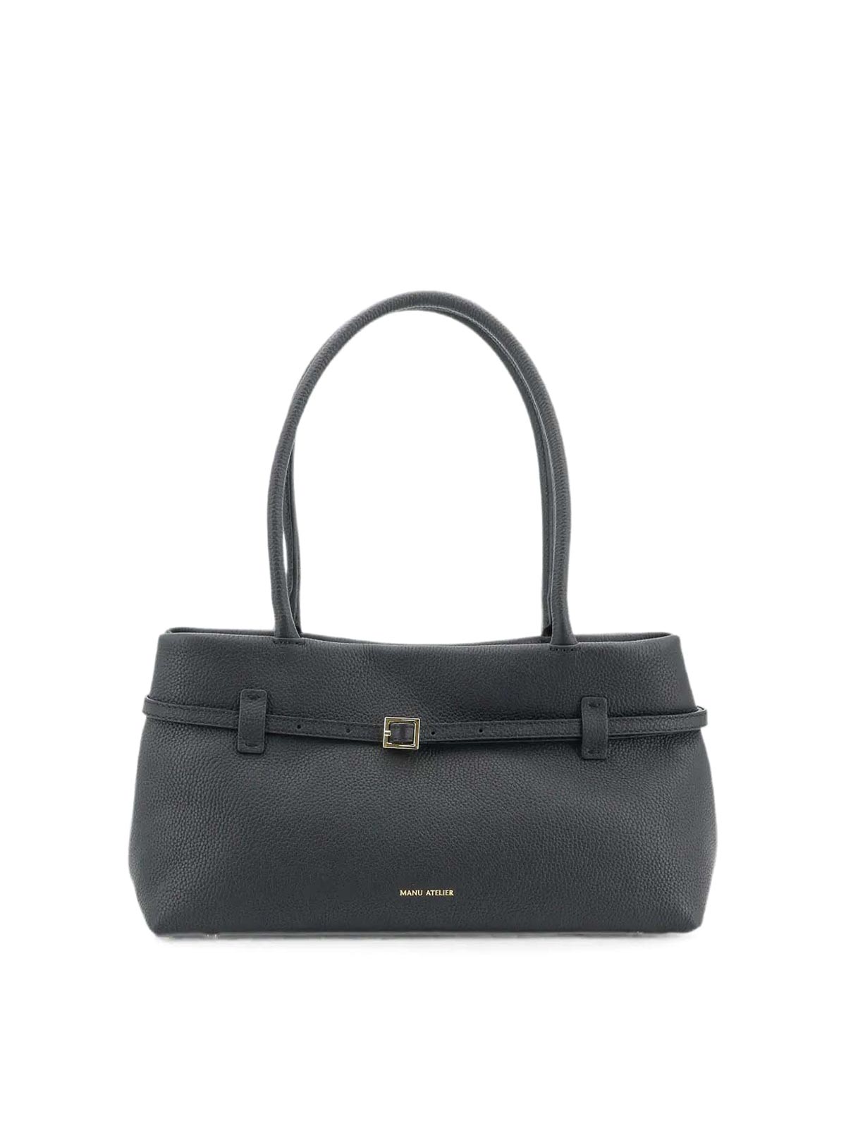 Manu Atelier Sac Porté Épaule - Noir