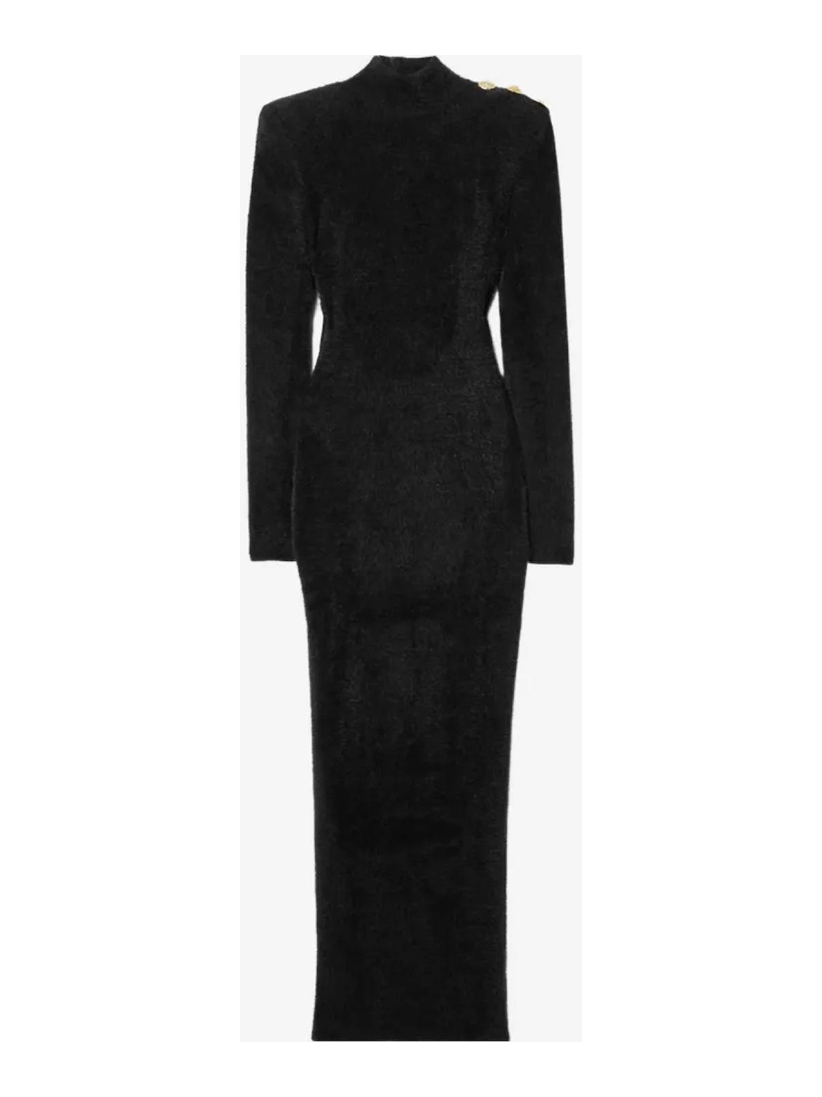 Balmain Robe Au Genou - Noir