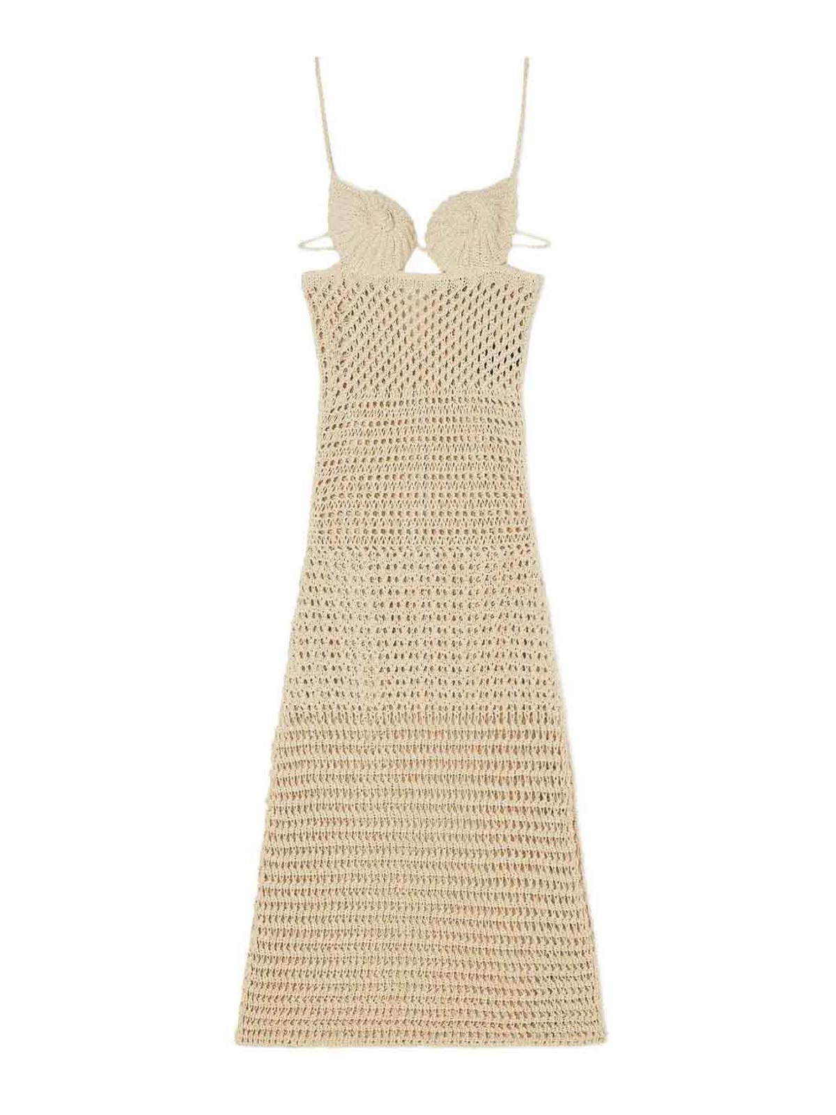 Alanui Robe De Cocktail - Blanc