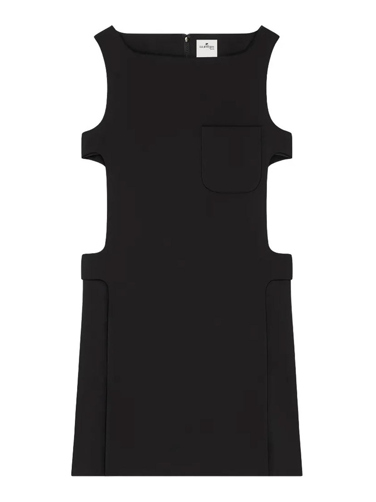 Courreges Robe De Cocktail - Noir