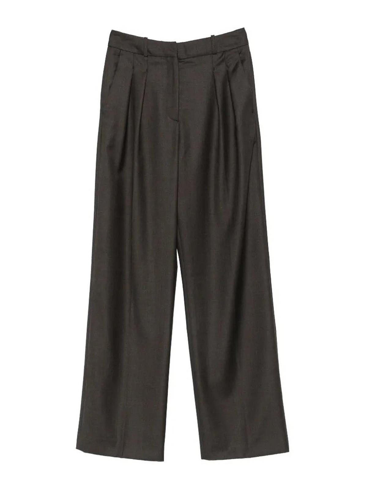 Loulou Studio Pantalons Décontractés - Marron
