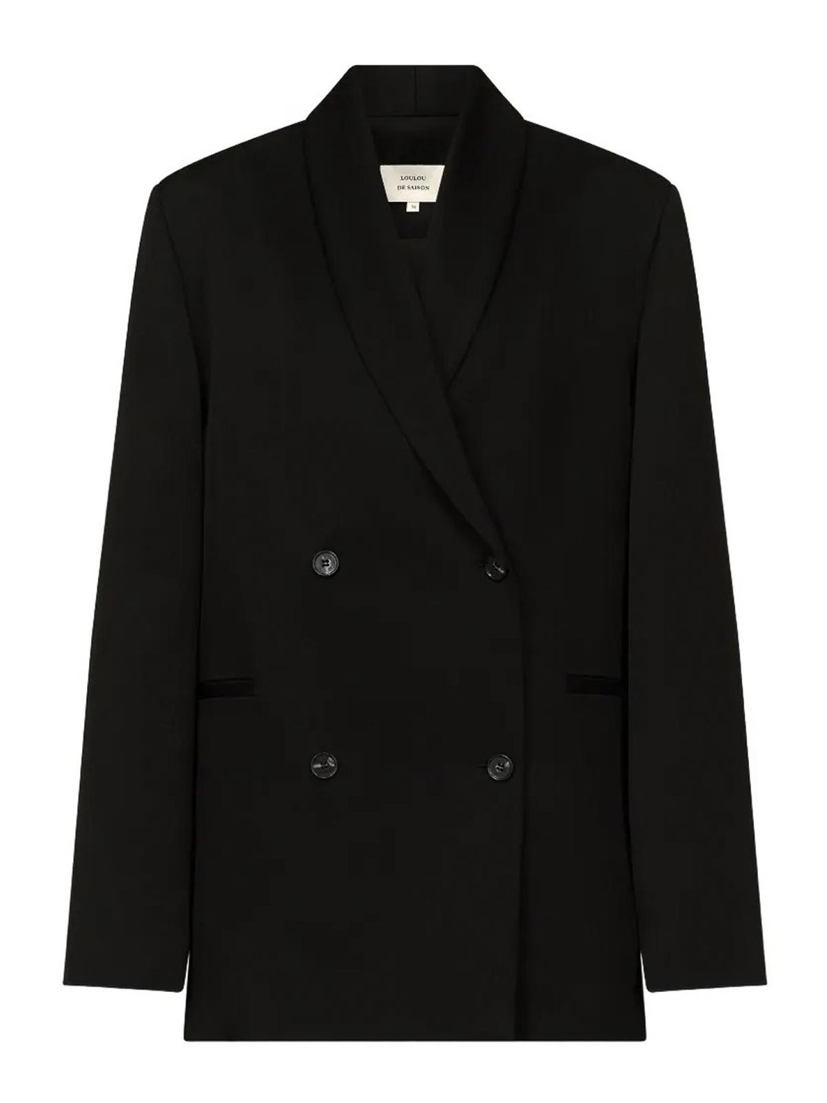 Loulou Studio Veste Casual - Noir