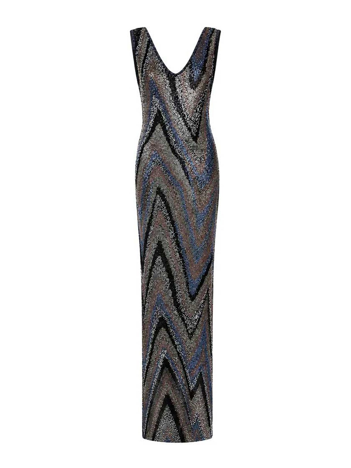 Missoni Robe De Cocktail - Noir