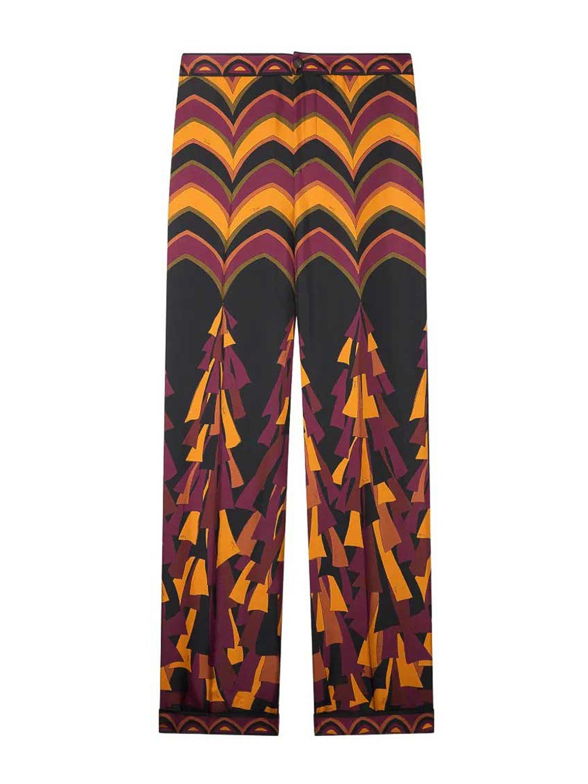 Emilio Pucci Pantalons Décontractés - Rouge Brun