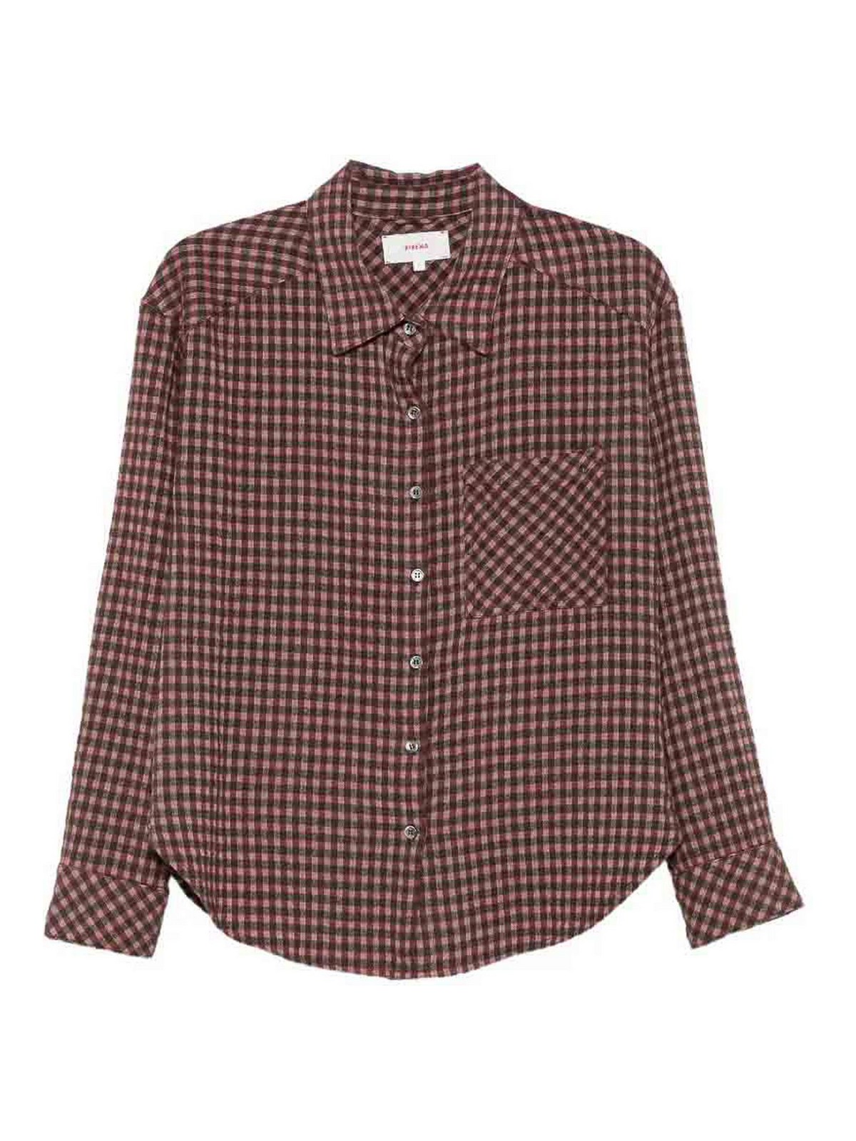 Xirena Chemise - Rouge Brun