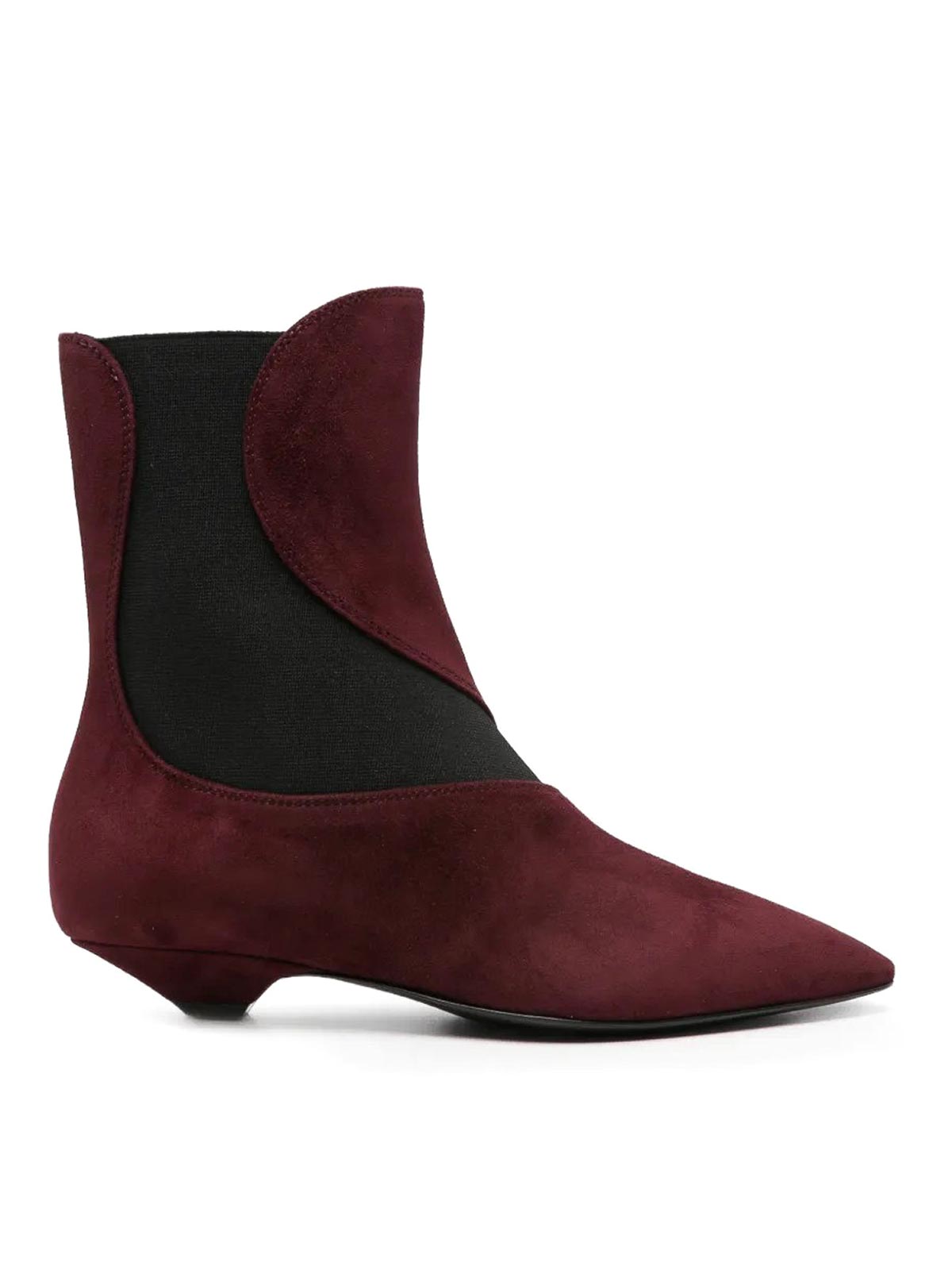 Sergio Rossi Bottes - Rouge Brun