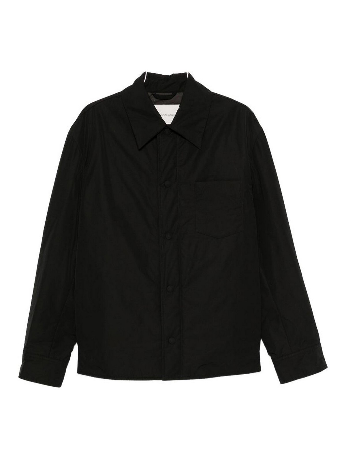 Ami Alexandre Mattiussi Ami Paris Overshirt In Black