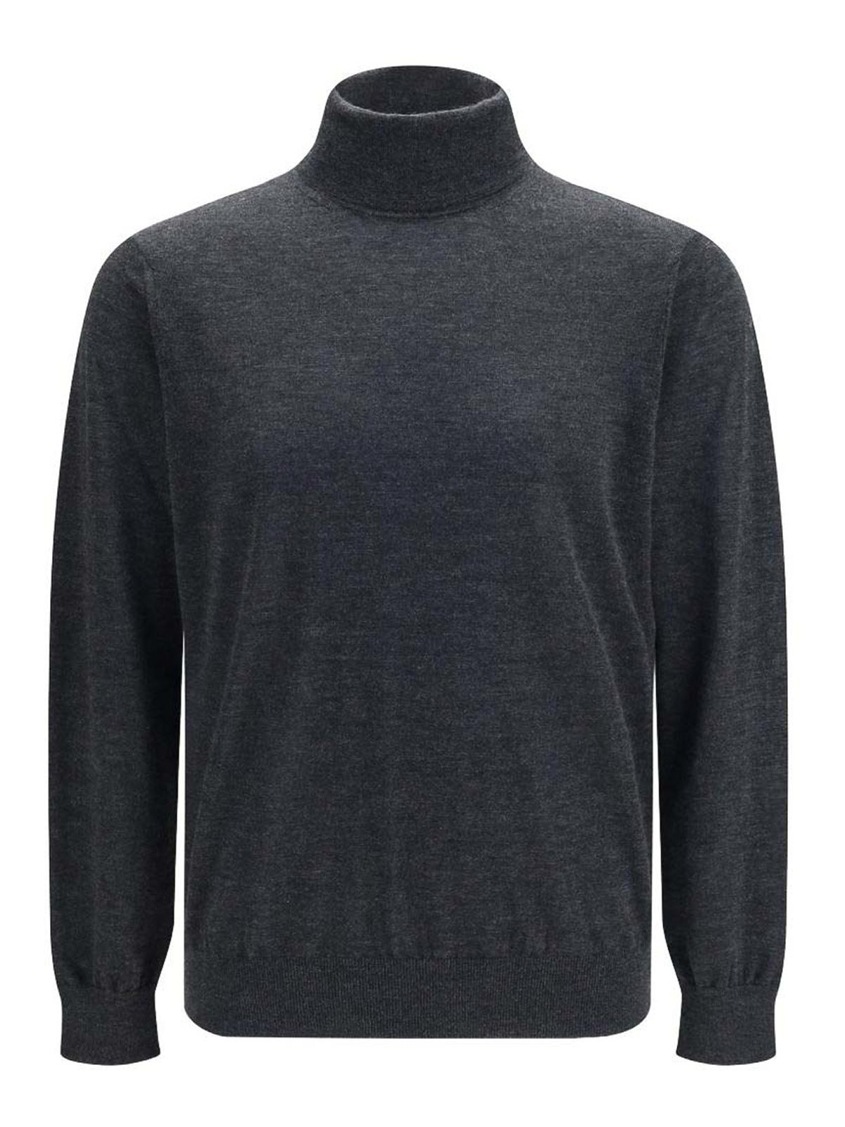 Giorgio Armani Pull Col Rond - Gris