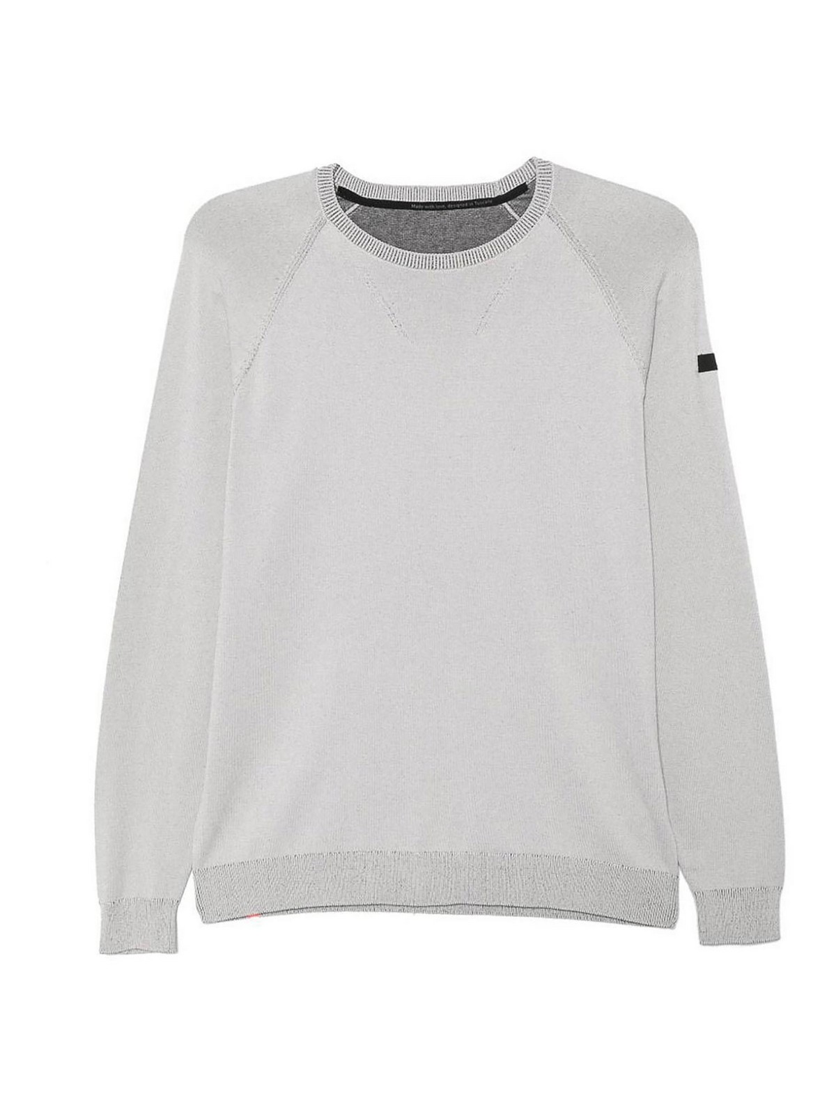 RRD Roberto Ricci Designs Pull Col Rond - Argent