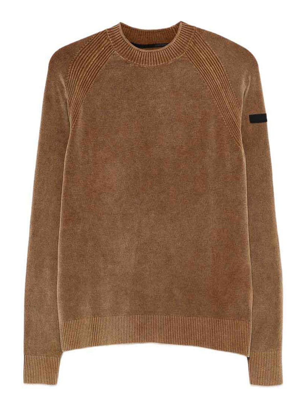 RRD Roberto Ricci Designs Pull Col Rond - Orange Clair