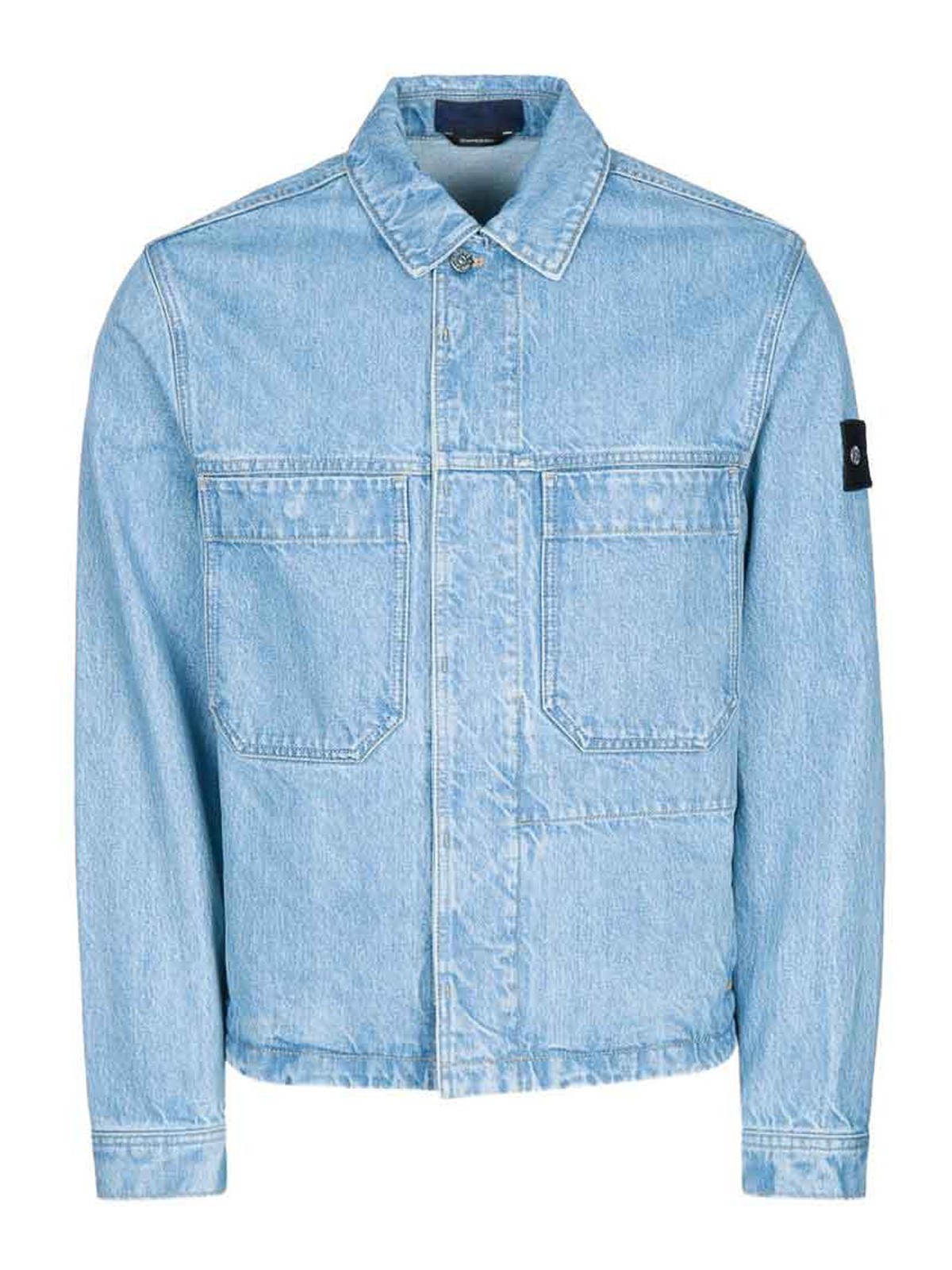 Stone Island Blazer - Bleu