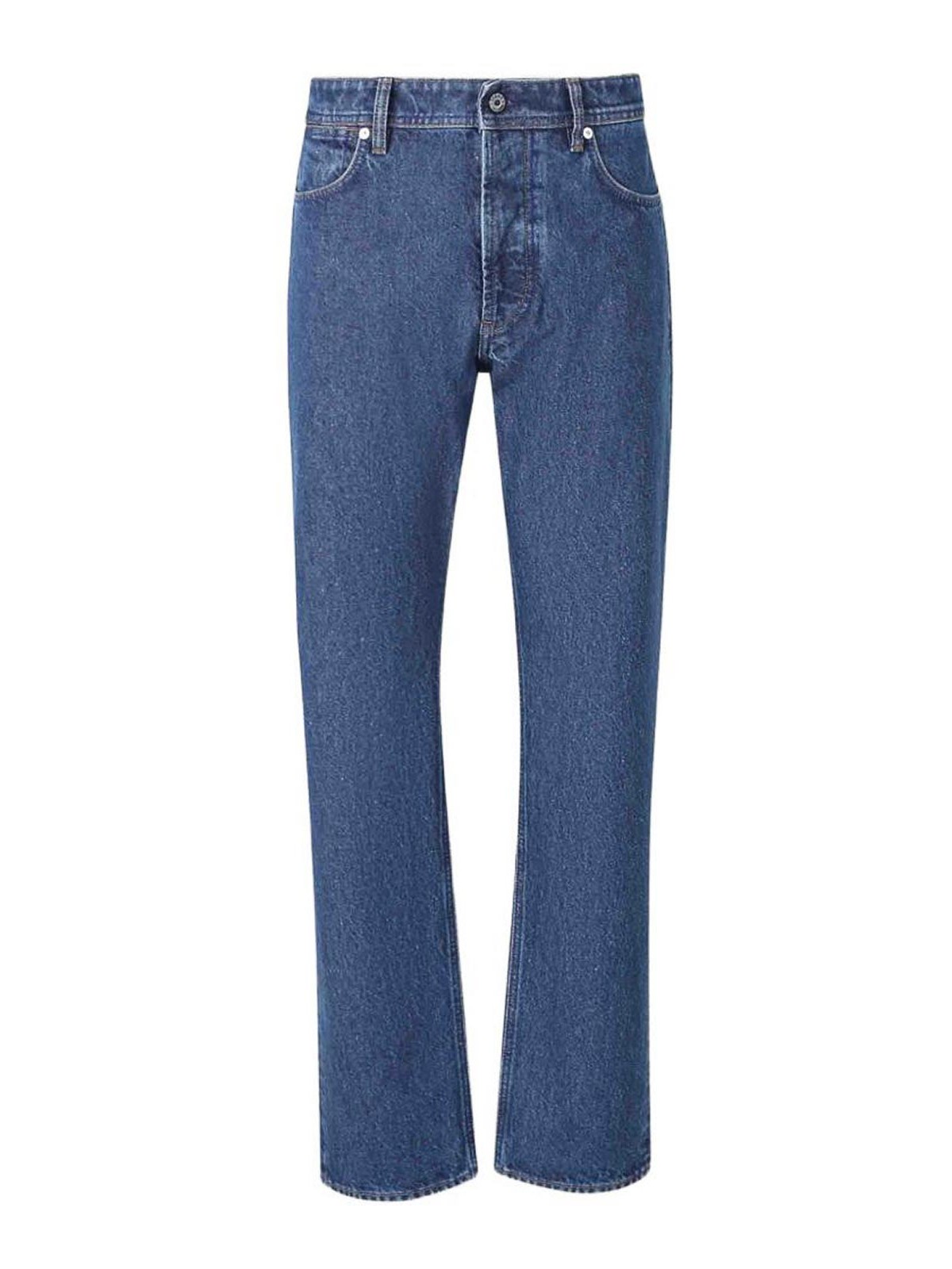 Stone Island Trousers In Blue