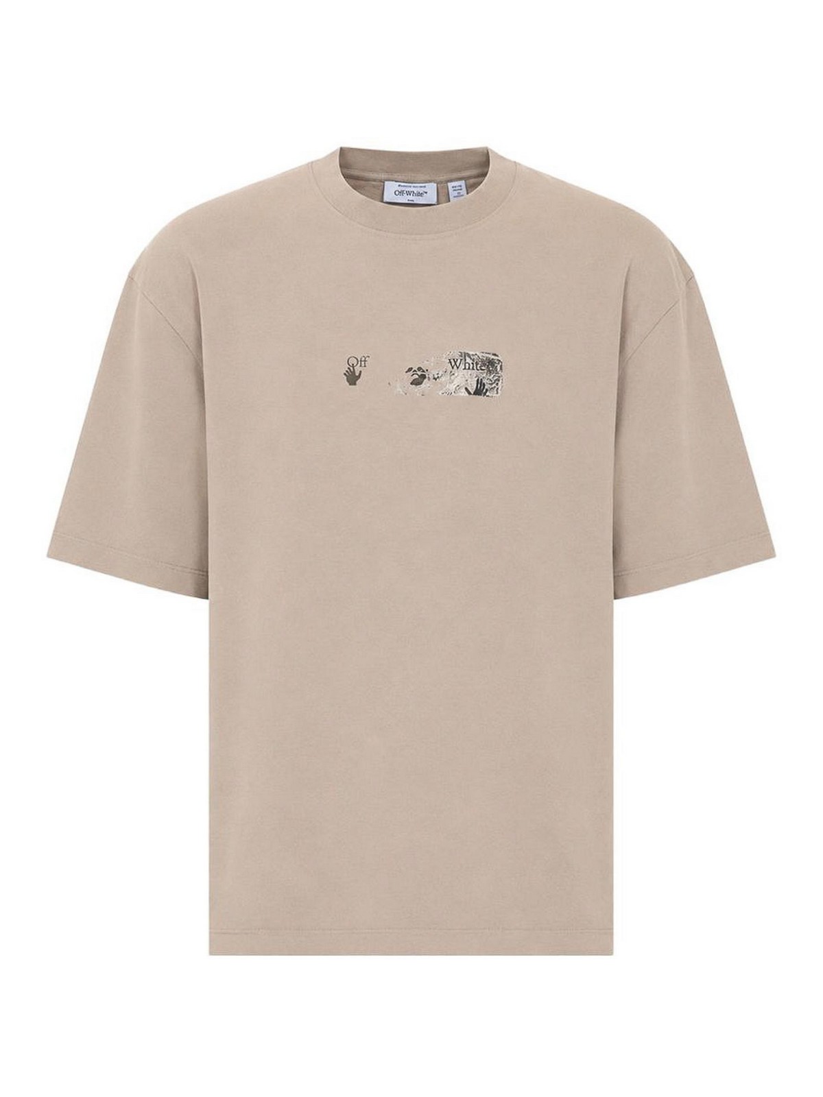 Off-White T-Shirt - Beige