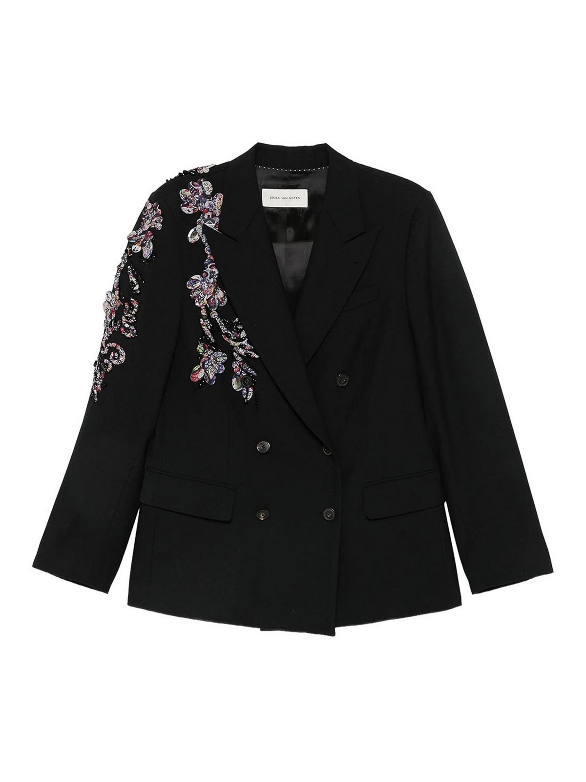 Dries Van Noten Veste Casual - Noir