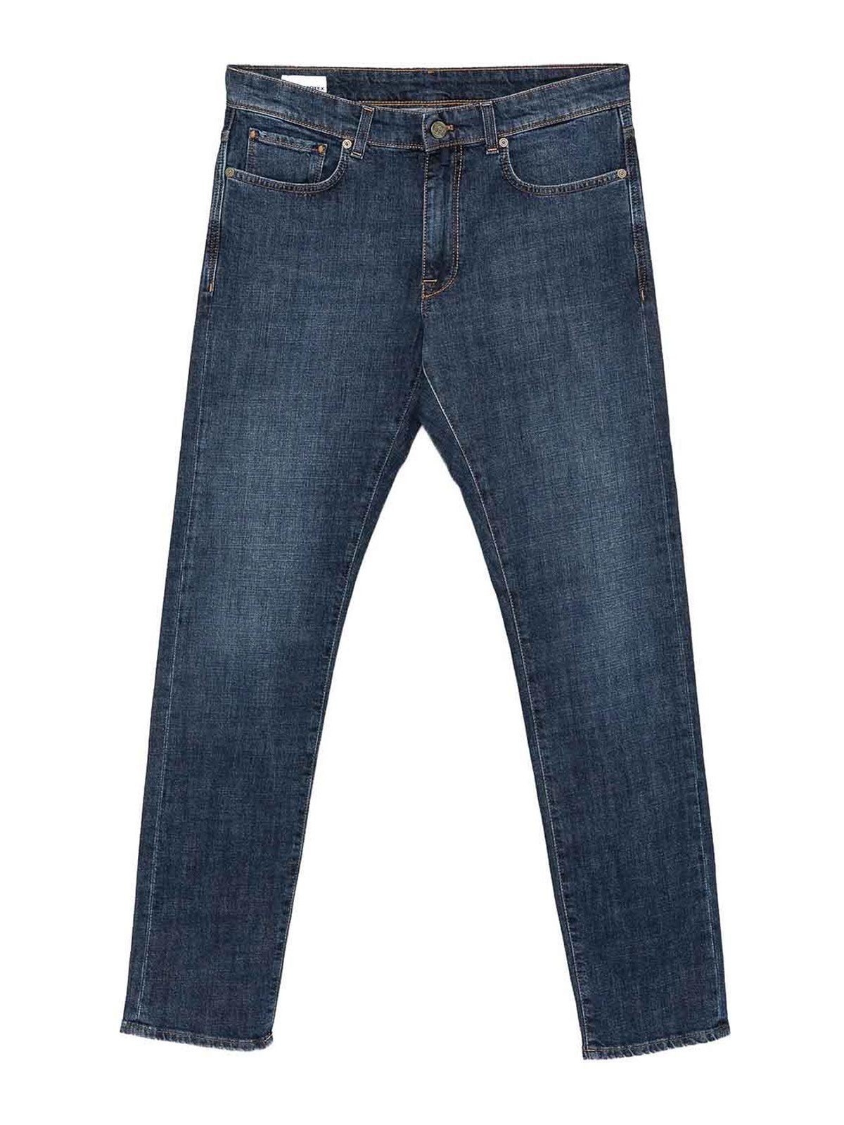 Incotex Jean Droit - Bleu