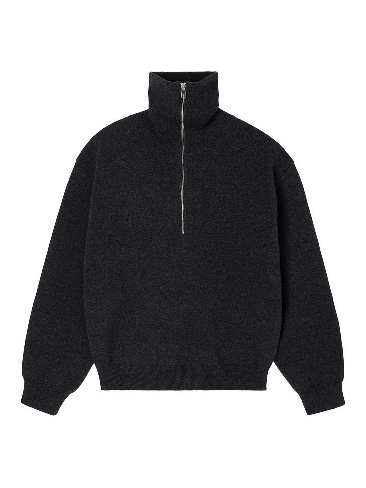 Rohe Pull Col Rond - Gris