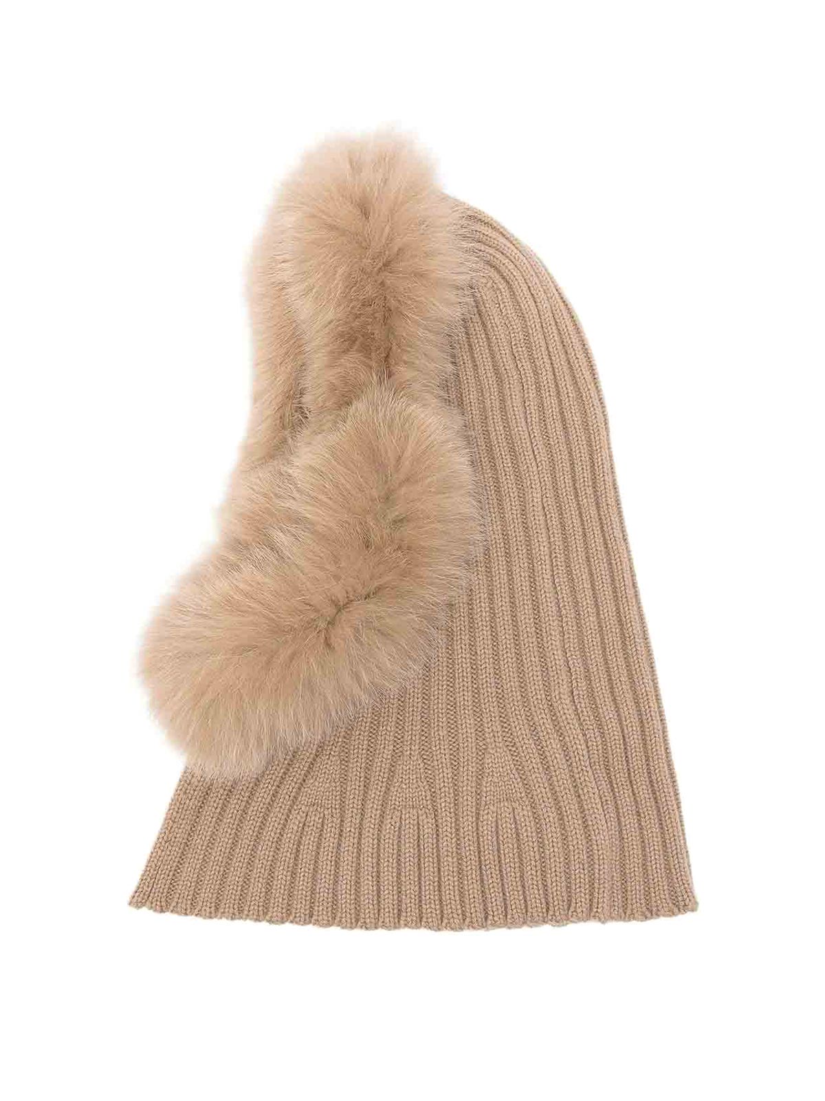 Yves Salomon Chapeau - Marron