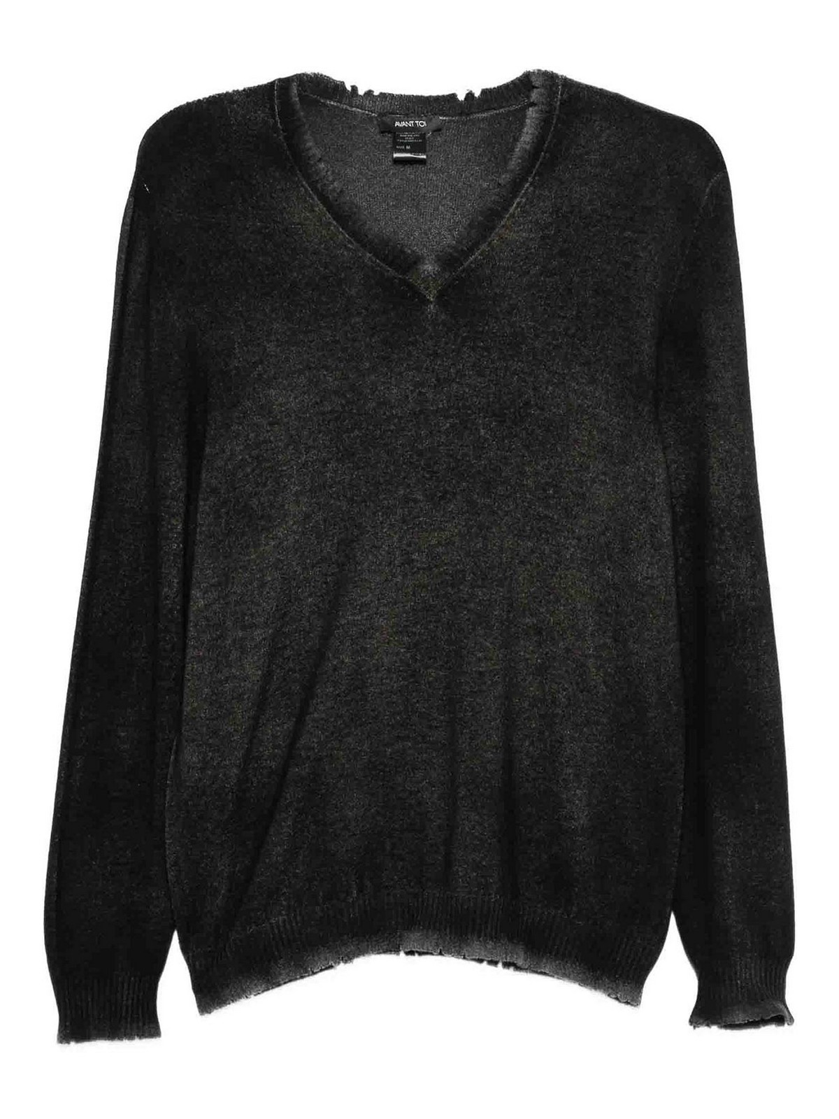 Avant Toi Pull Col Rond - Noir