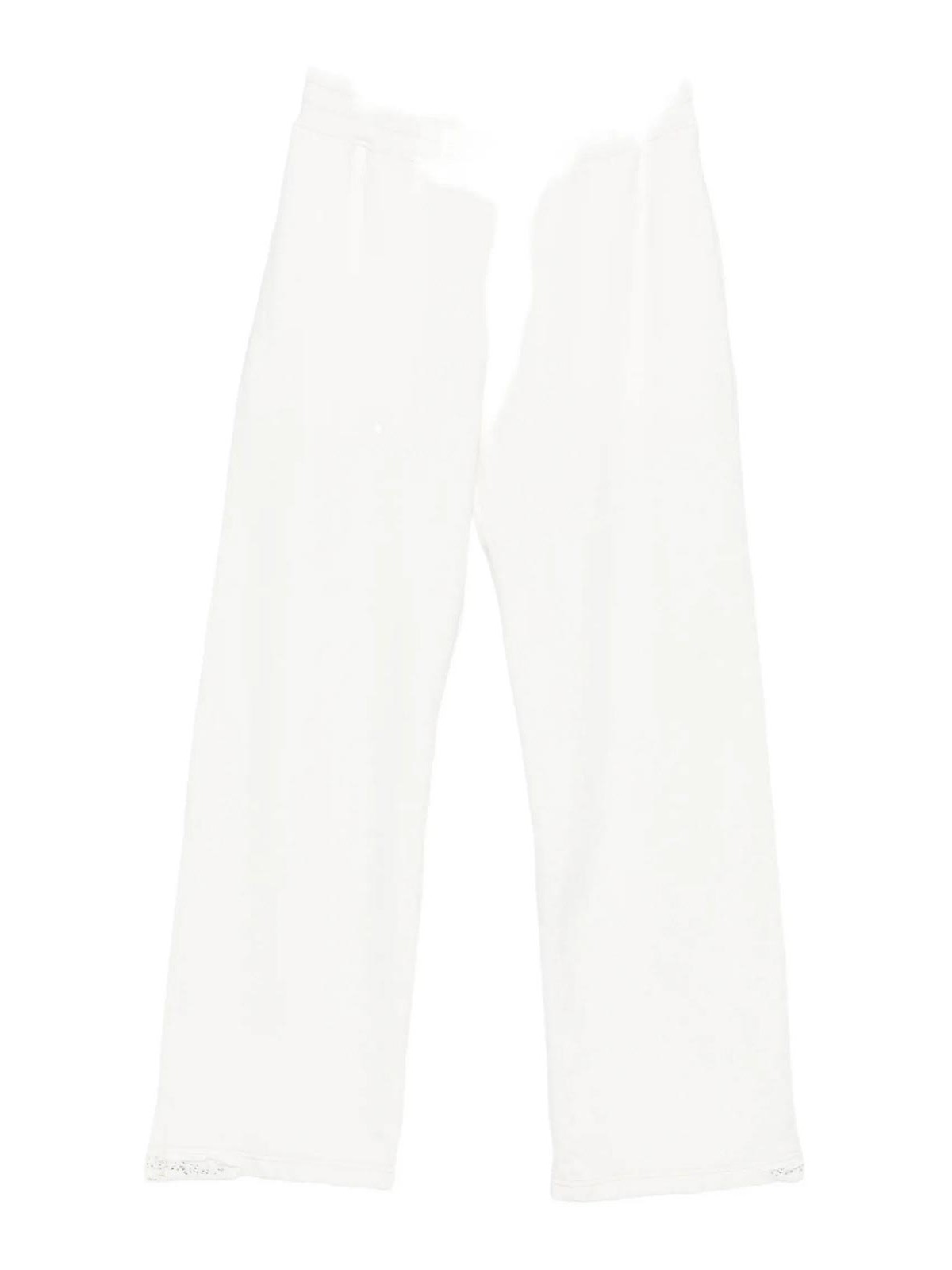 Diesel Pantalons Décontractés - Blanc