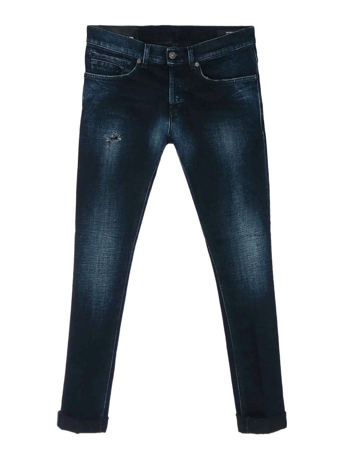 Dondup Jean Droit - Bleu
