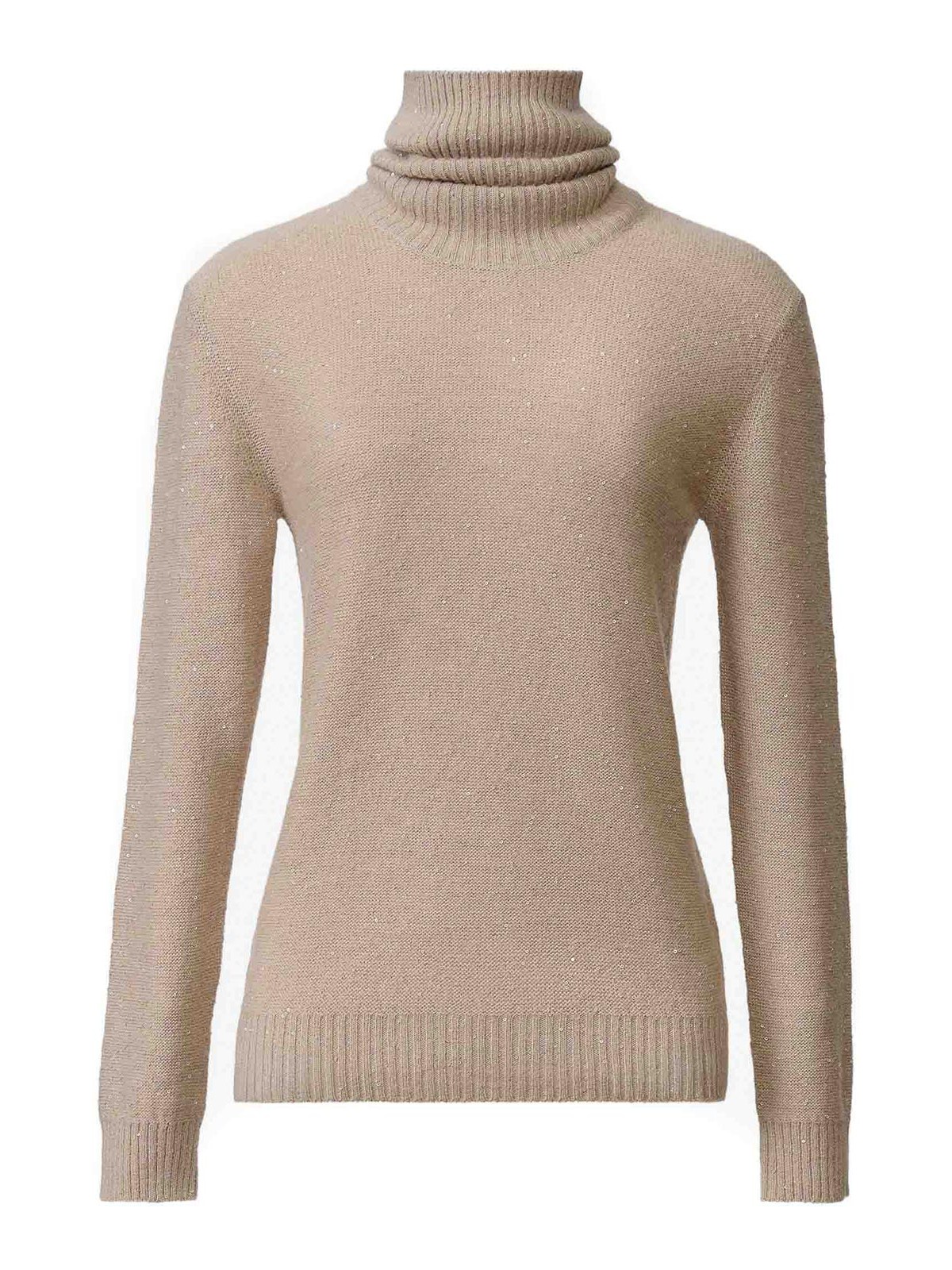 Fabiana Filippi Pull Col Rond - Beige