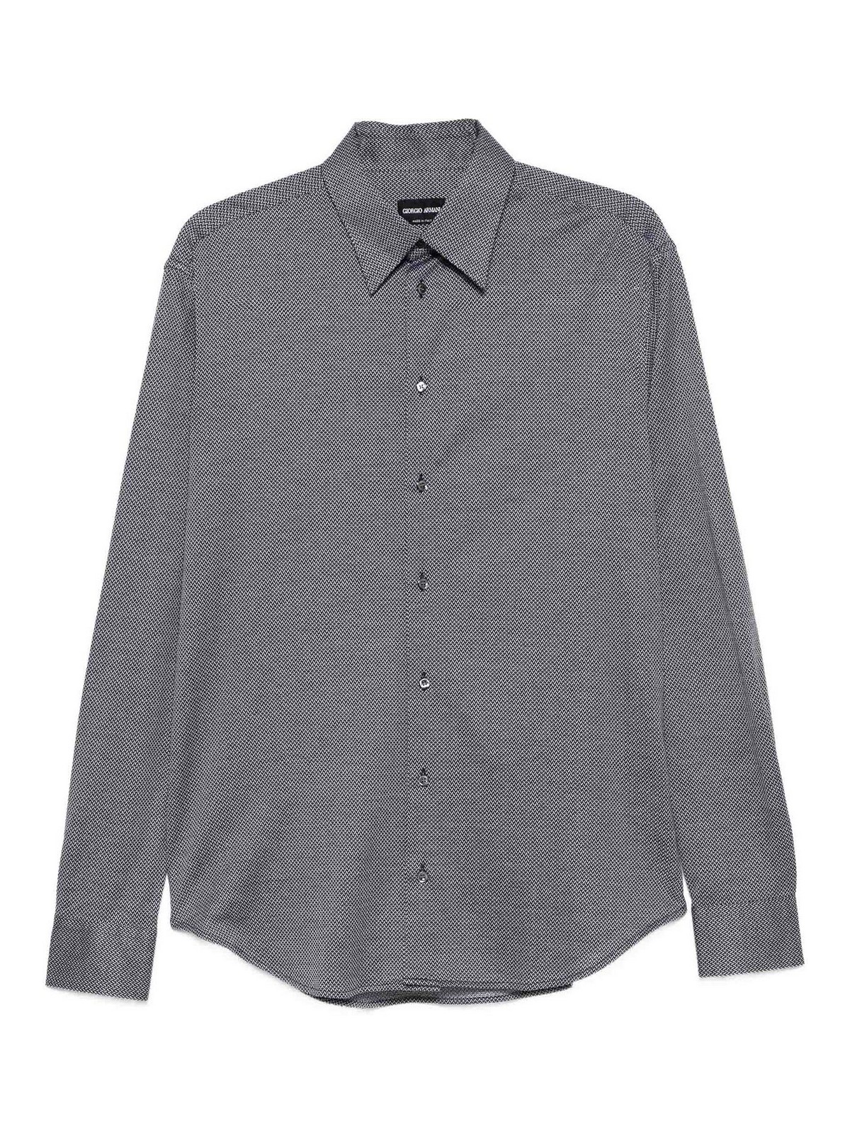 Giorgio Armani Chemise - Gris