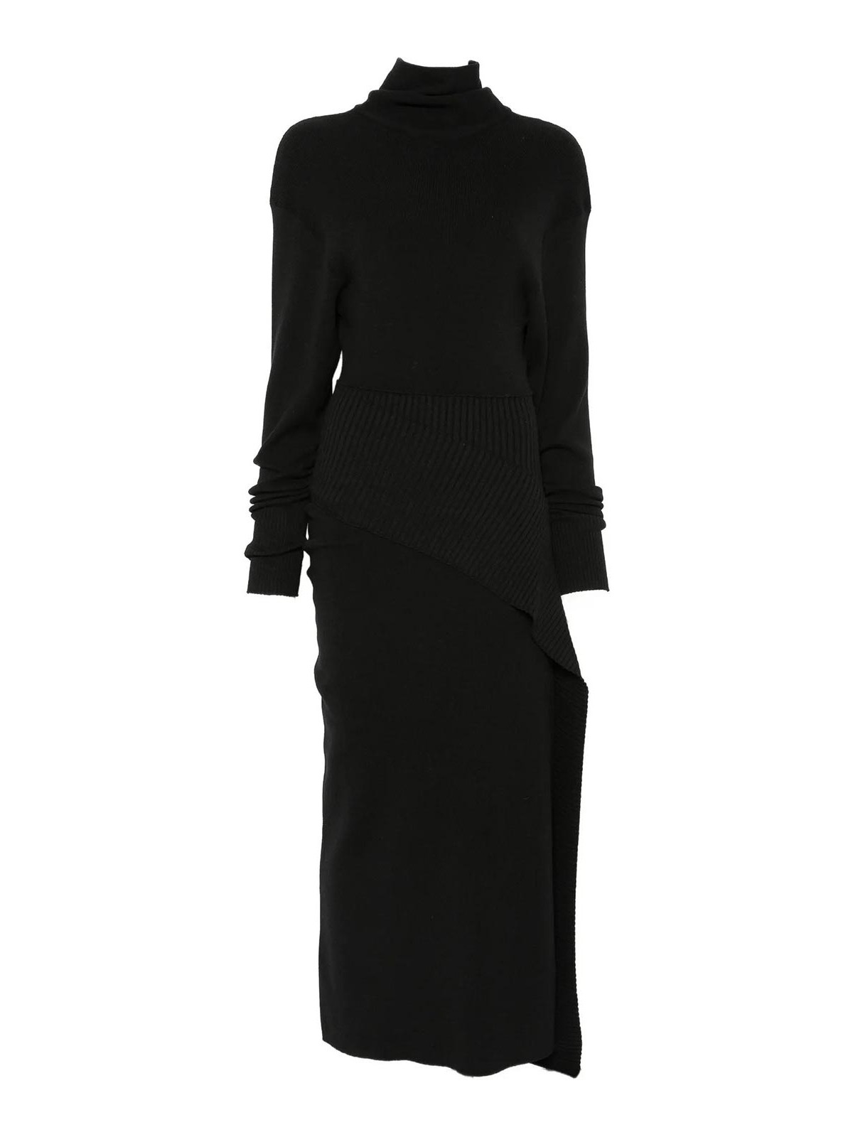 Lanvin Robe Au Genou - Noir