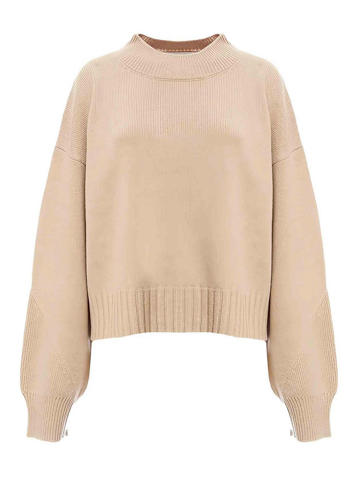 Malo Pull Col Rond - Beige