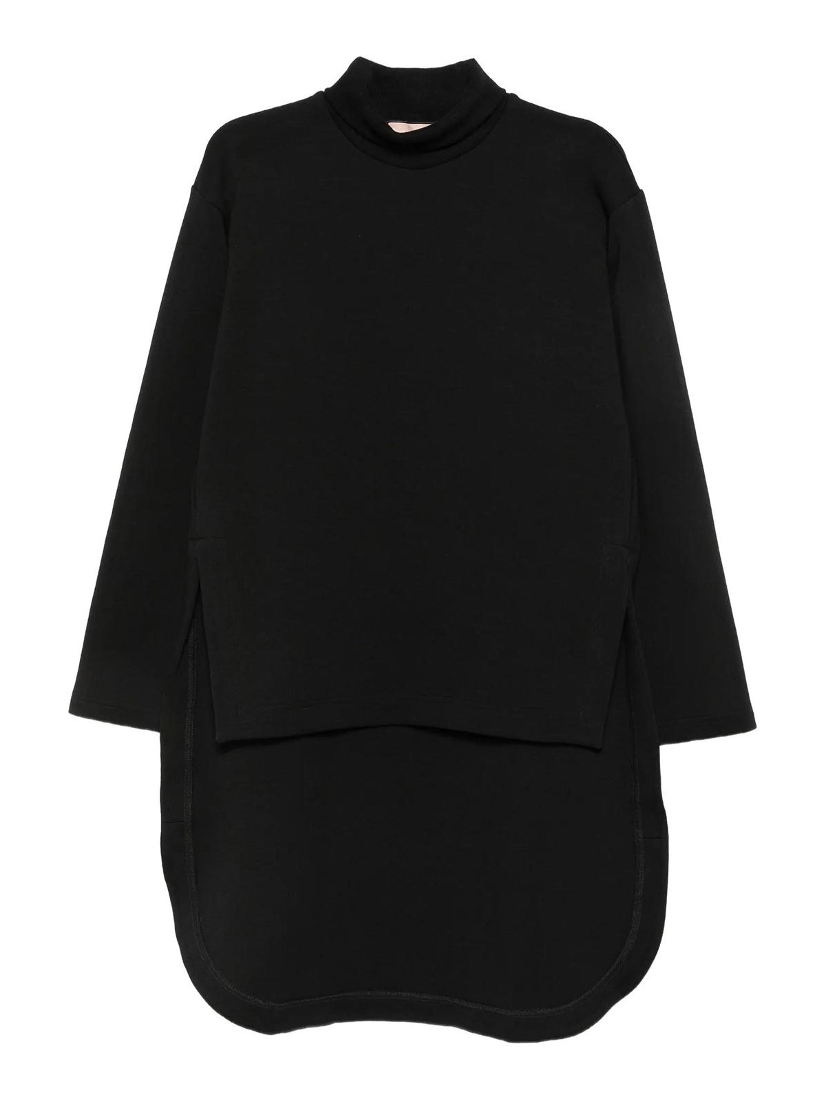 Plan C Pull Col Rond - Noir