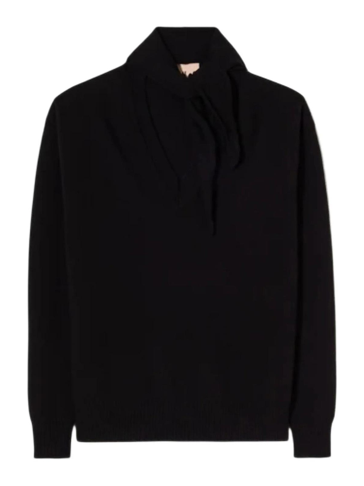 Plan C Pull Col Rond - Noir