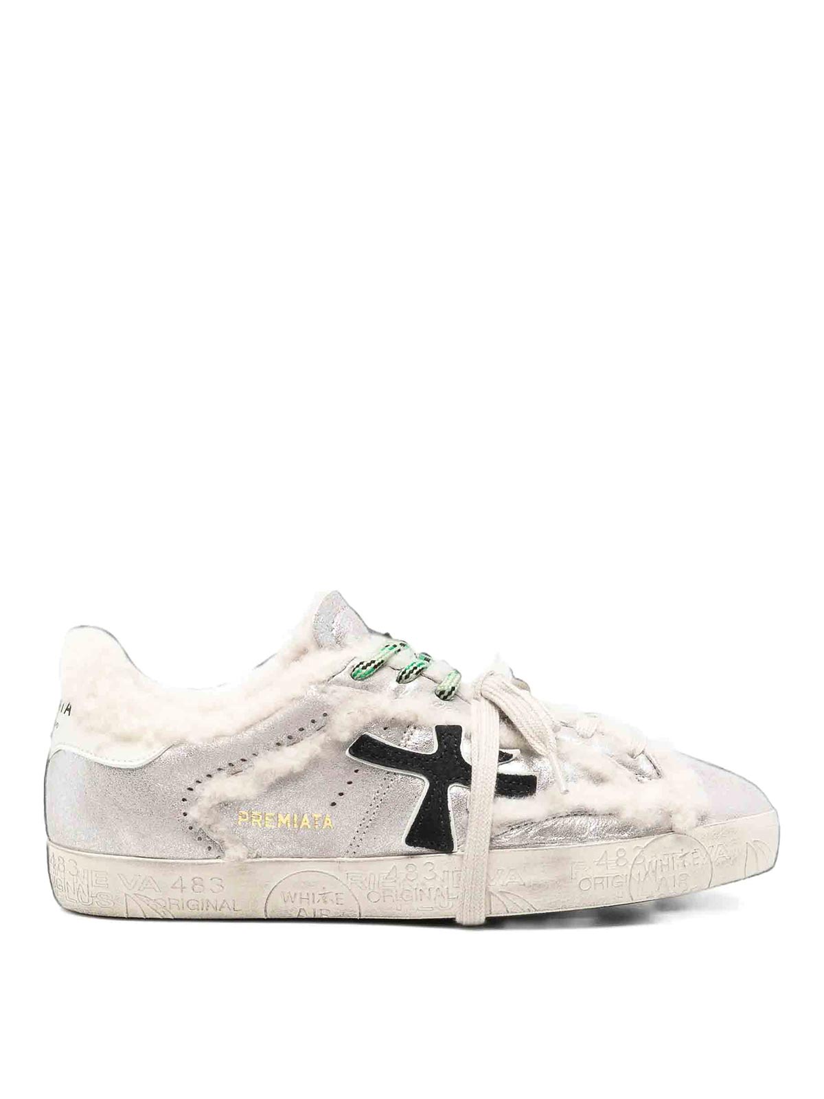 Premiata Baskets - Blanc