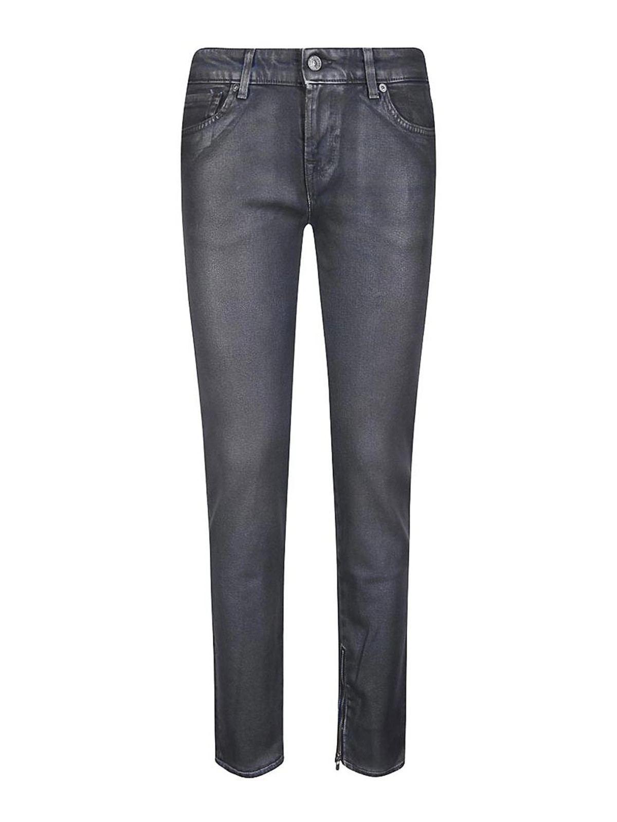 7 For All Mankind Jean Skinny - Gris