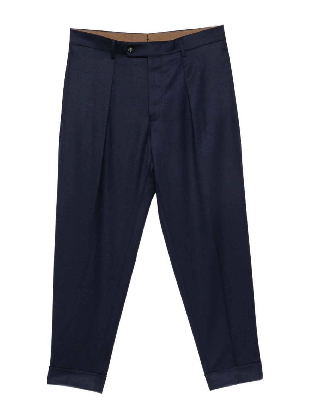 Berwich Pantalons Décontractés - Bleu