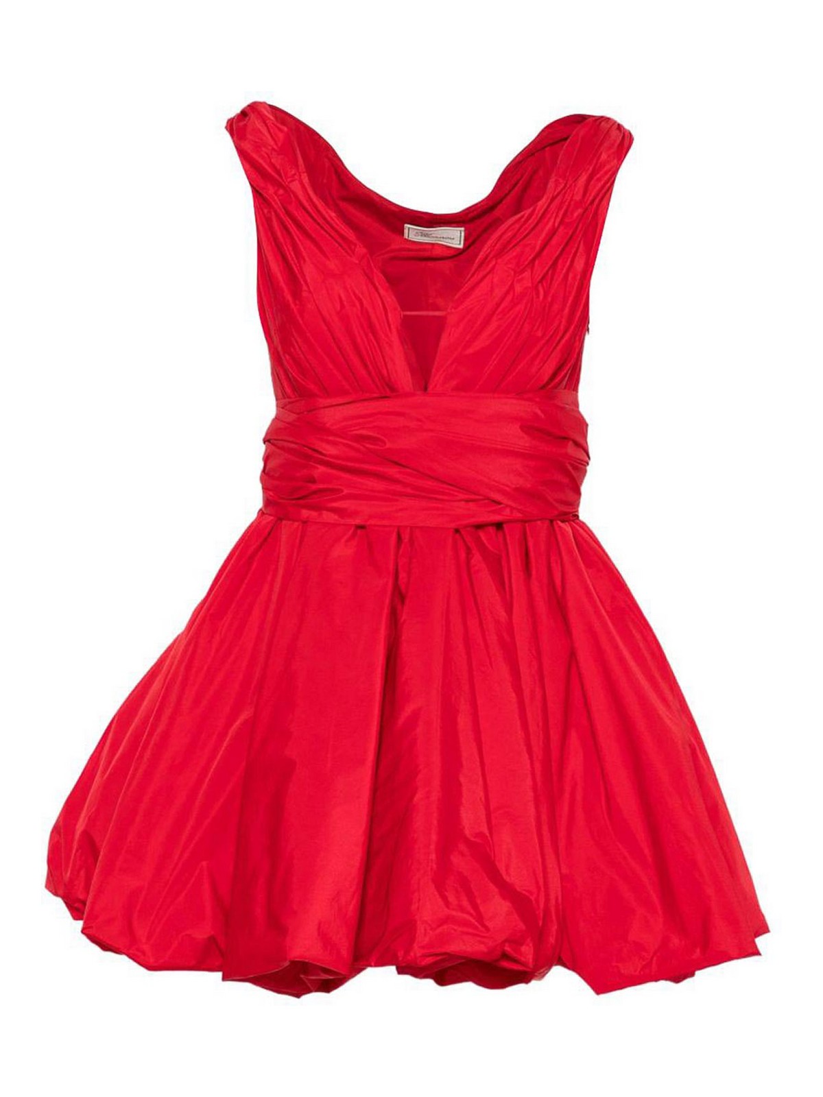Blumarine Robe Courte - Rouge
