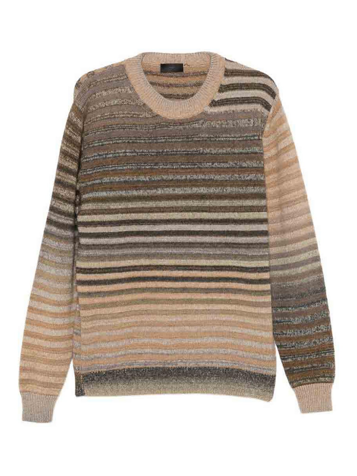 Dondup Pull Col Rond - Gris