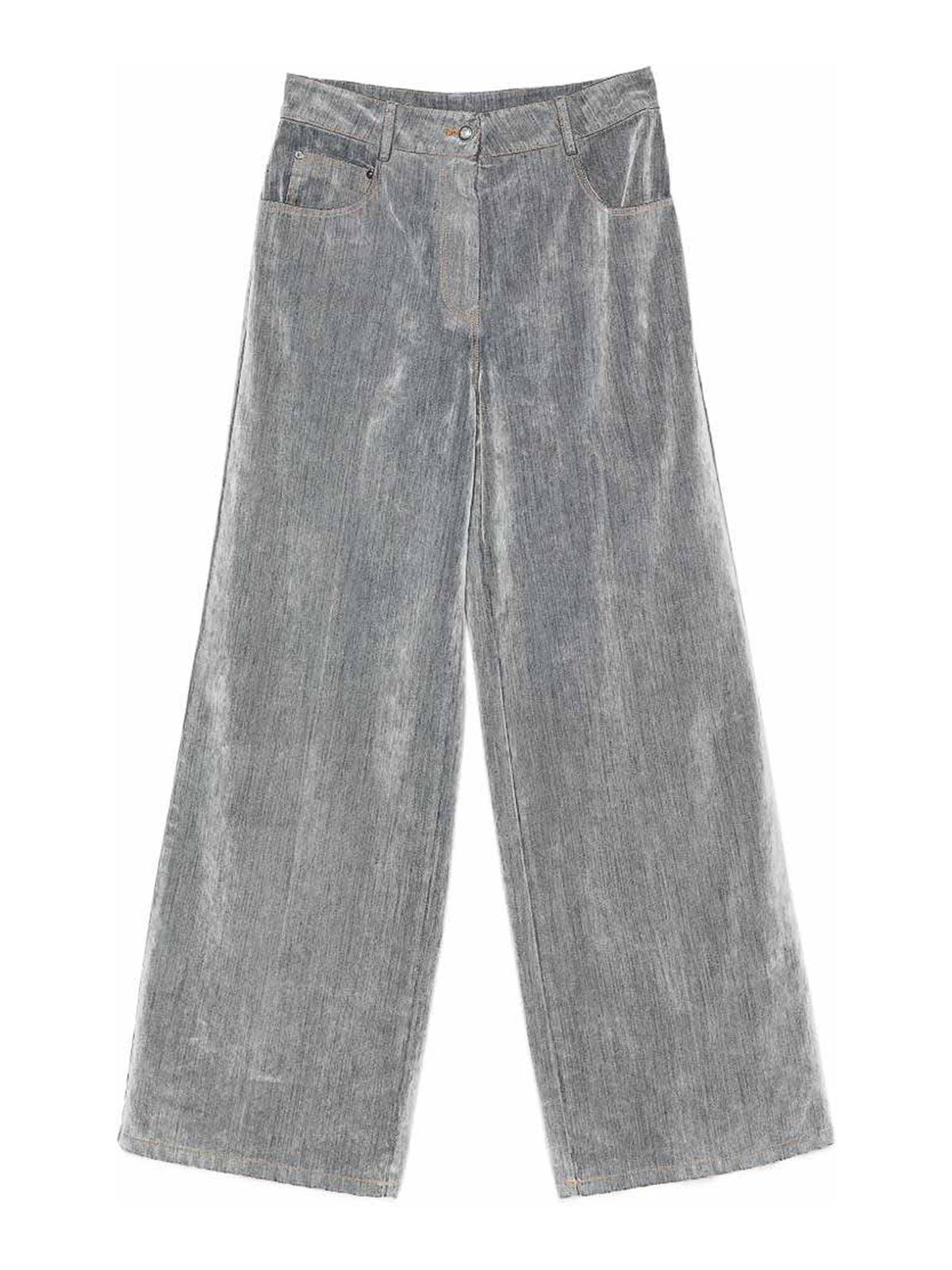 Forte Forte Pantalons Décontractés - Gris