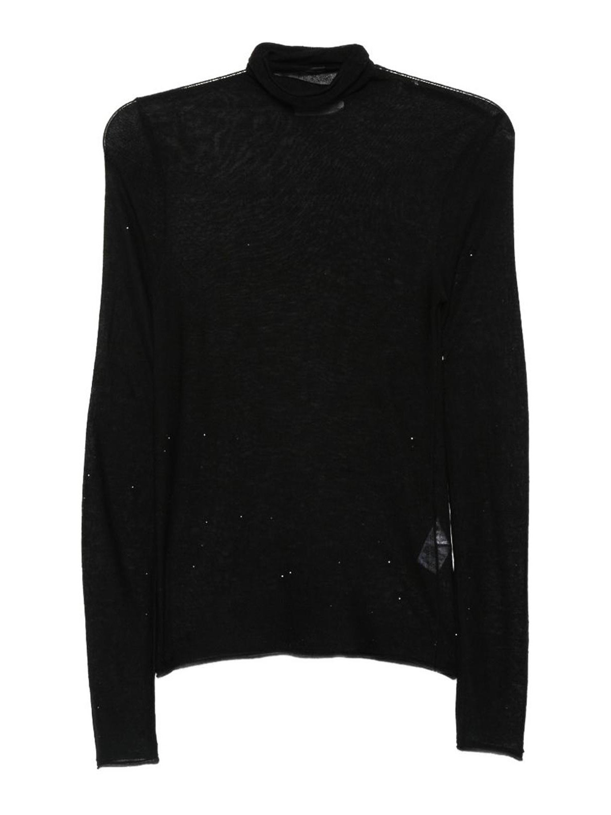 Majestic Filatures Pull Col Rond - Noir